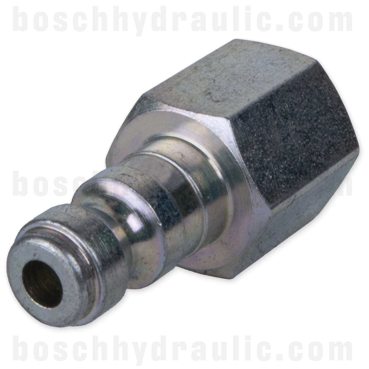 TRUFLATE 1/4 NIPPLE X -06 NPT FEMALE STEEL