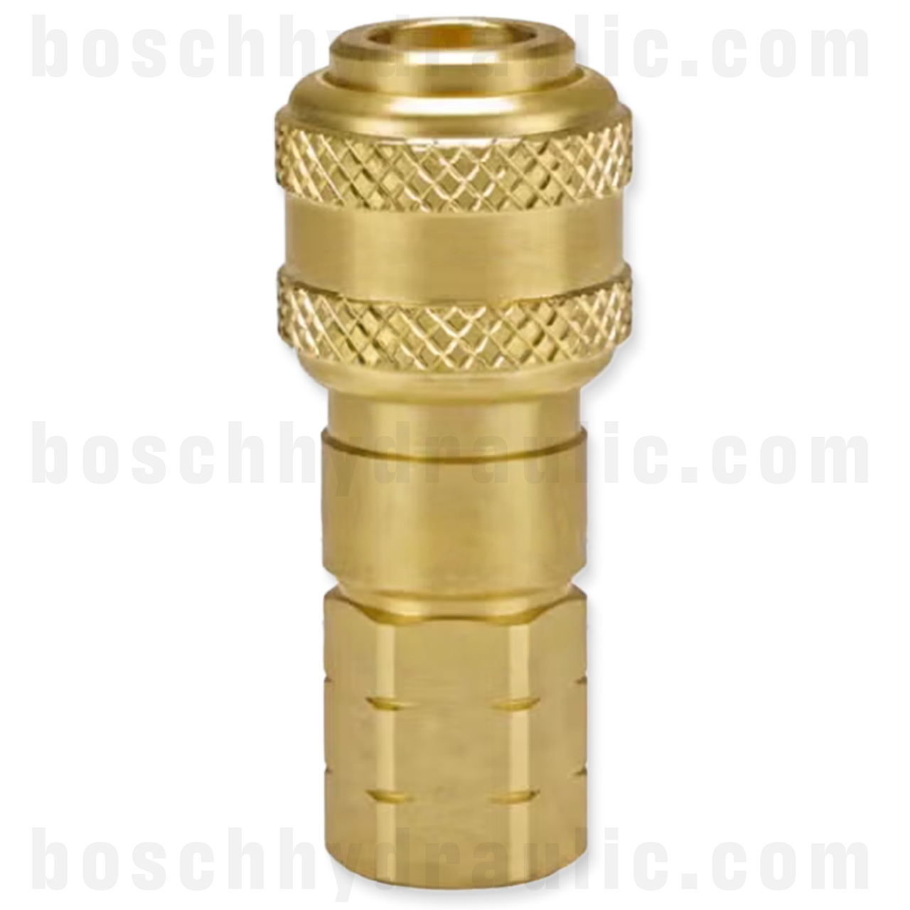 INDUSTRIAL 3/8 AUTO COUPLER X 3/8 BSP F BRASS