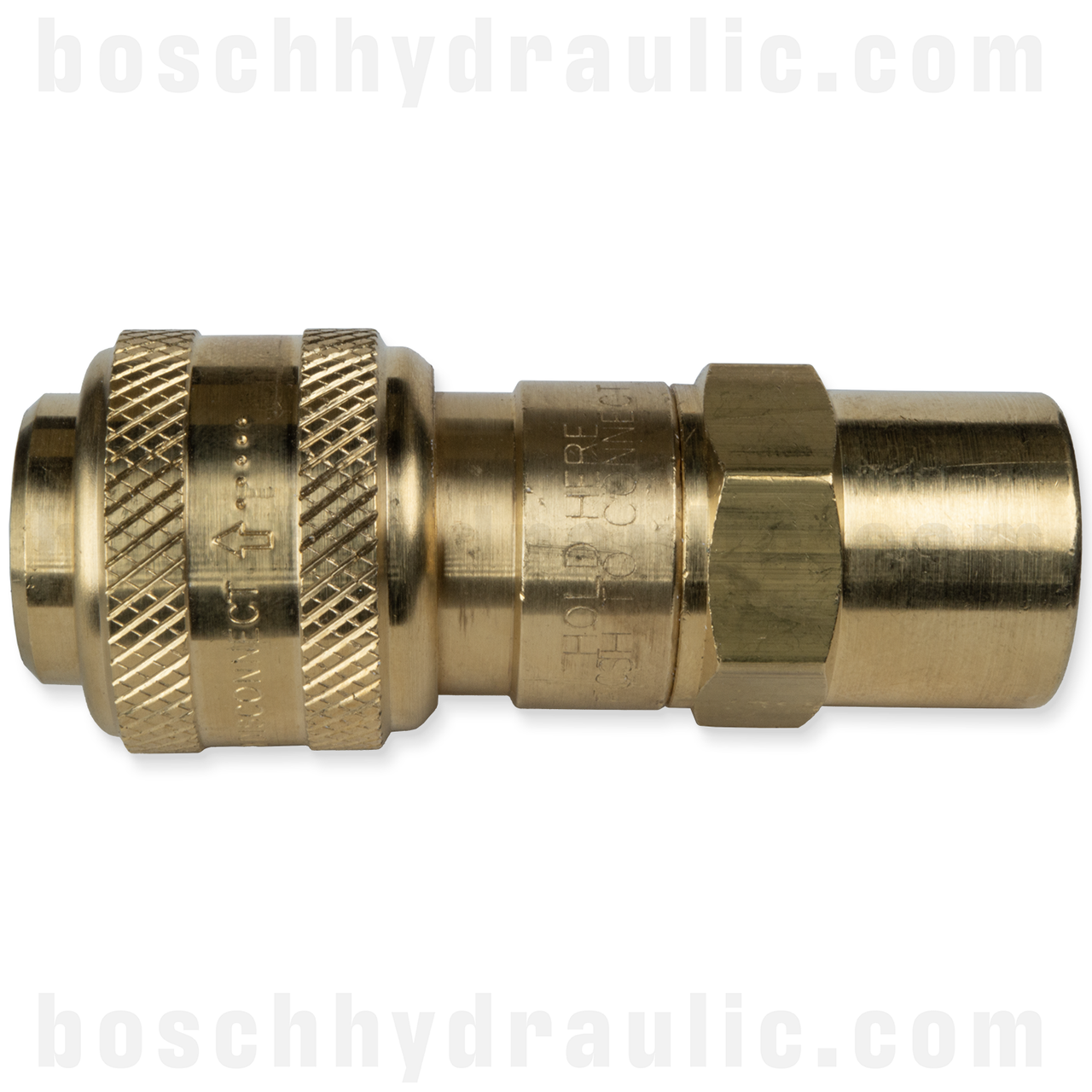 INDUSTRIAL 3/4 AUTO COUPLER X 3/4 NPT F BRASS