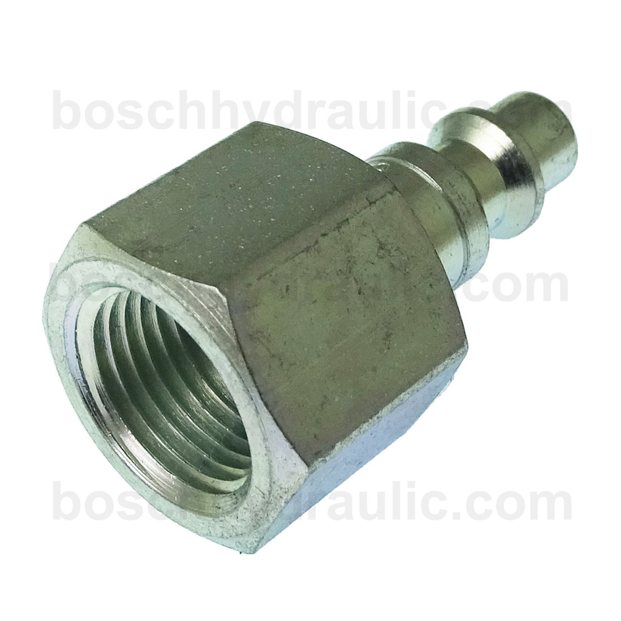 Industrial 1/4 Nipple X 3/8 NPT F Steel