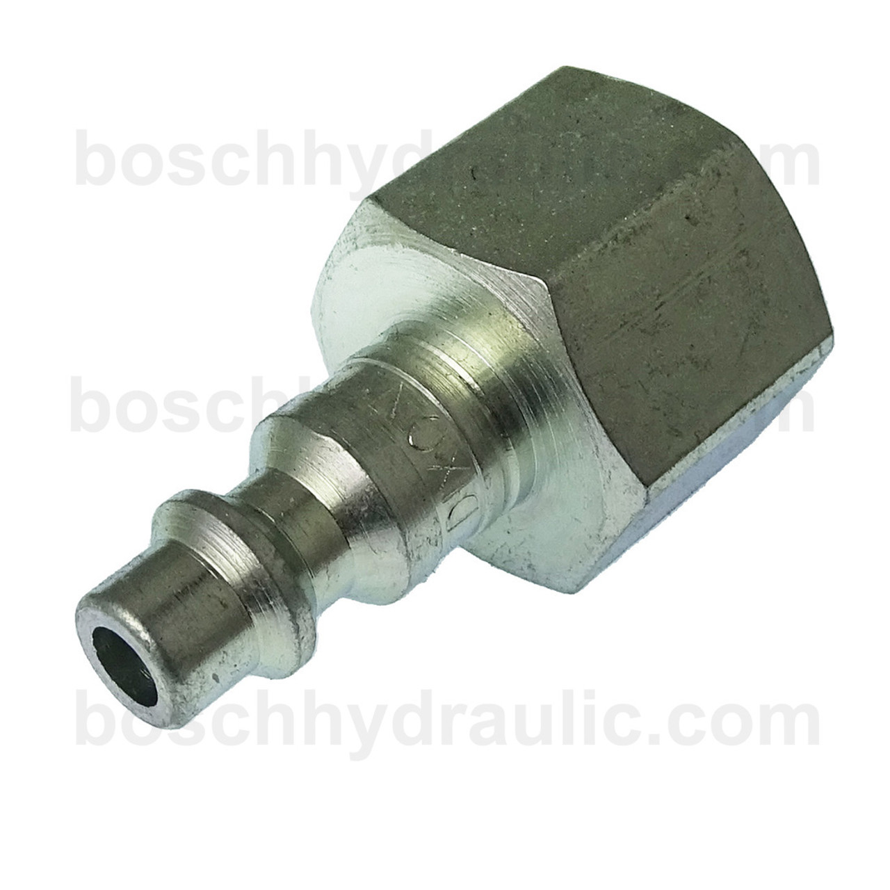 Industrial 1/4 Nipple X 3/8 NPT F Steel