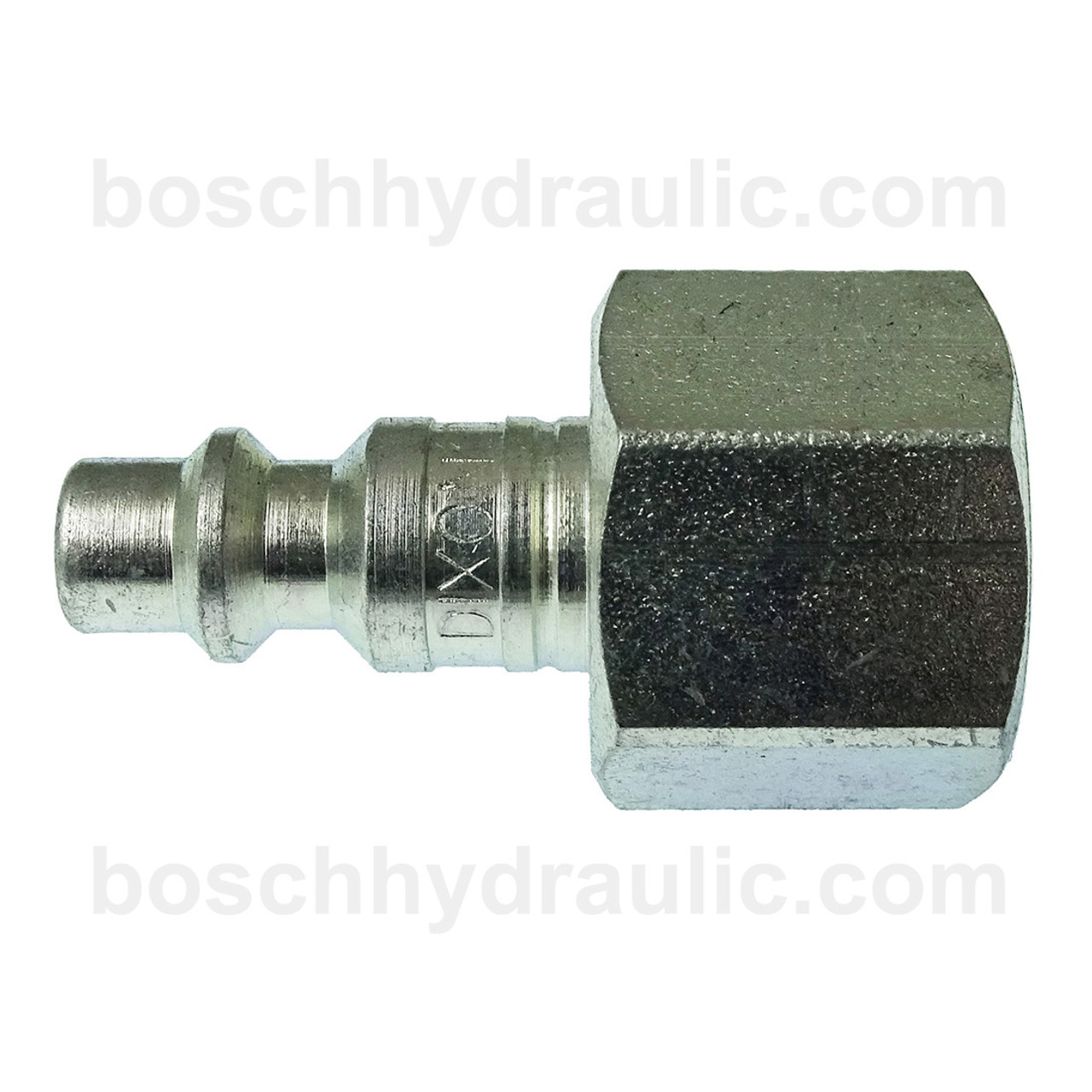 Industrial 1/4 Nipple X 3/8 NPT F Steel