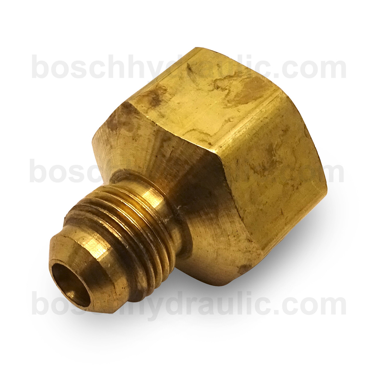 BRASS NPT F -08 X SAE 45 M -04