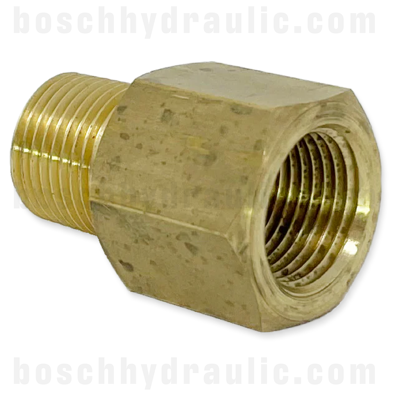 BRASS BSPT F -06 X NPT M -06