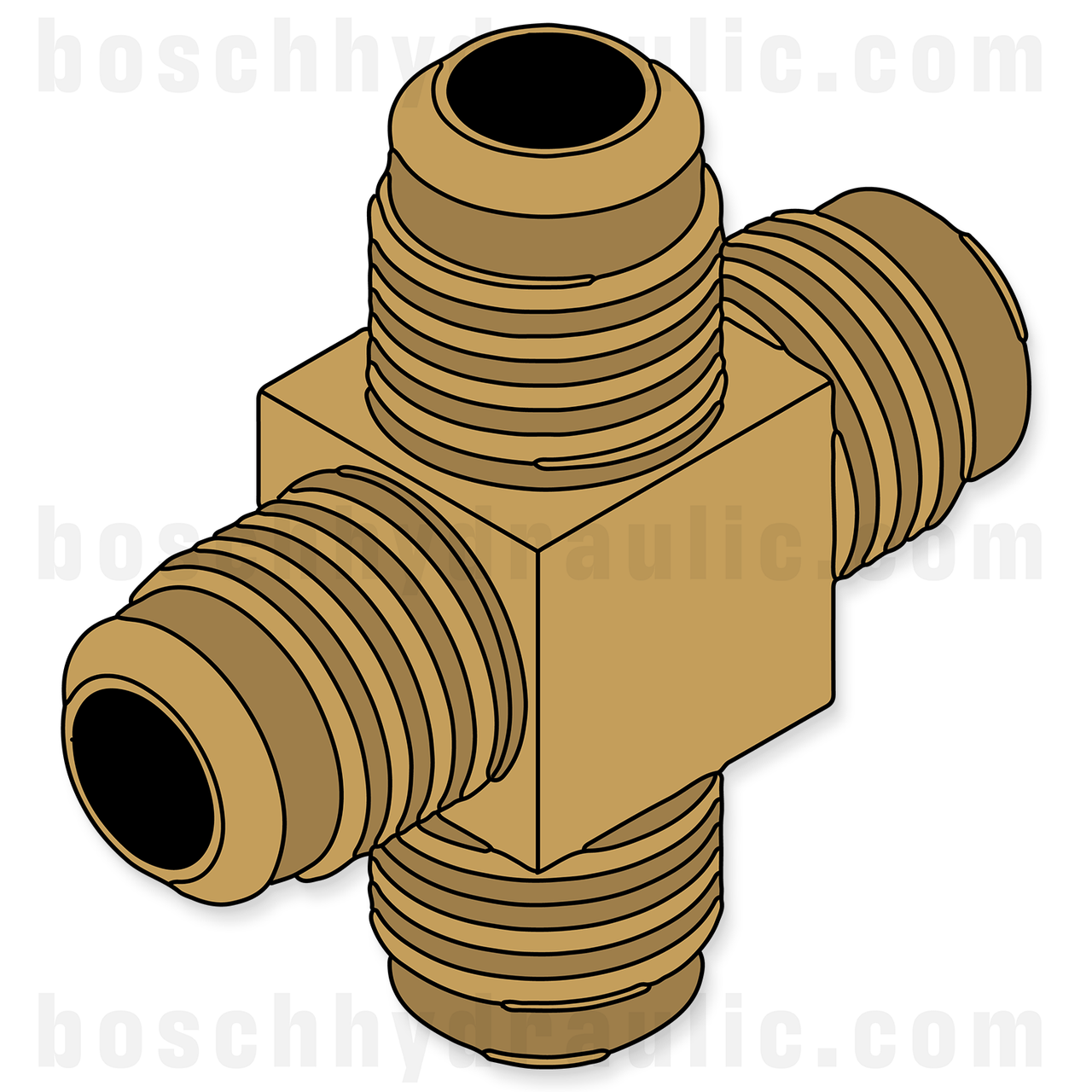 BRASS SAE 45 M -08 CROSS