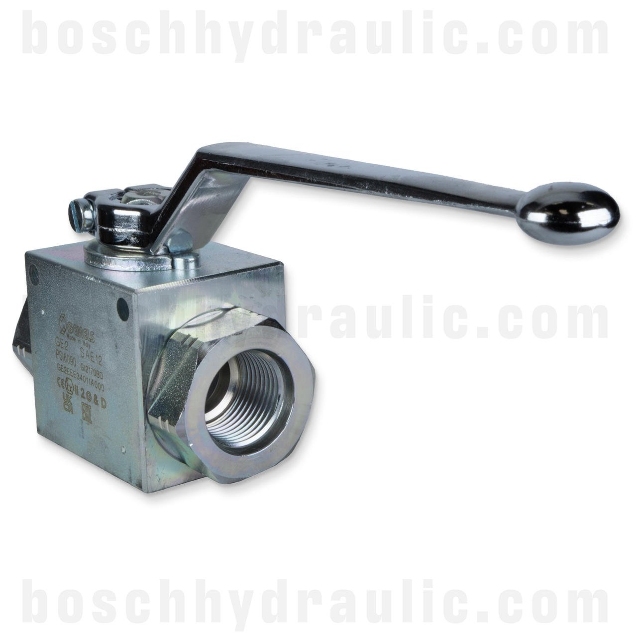 BALL VALVE; 2 WAY, 3/4" ORB 7250 PSI