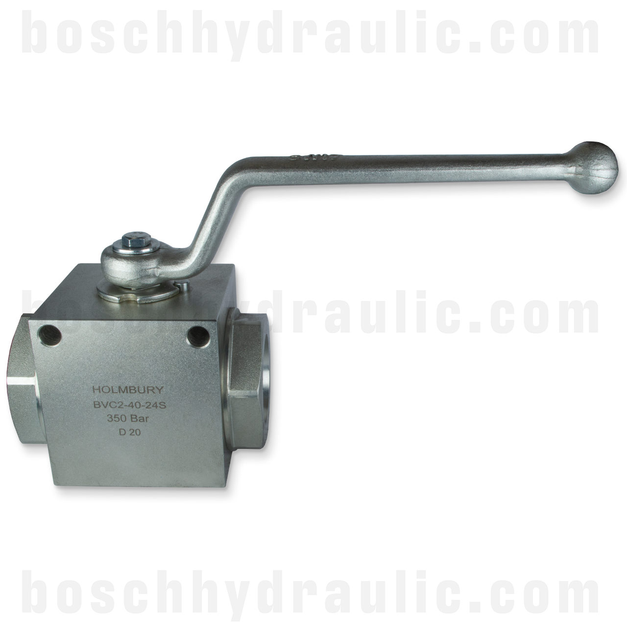 BALL VALVE; 2 WAY, 1-1/2" ORB 5075 PSI