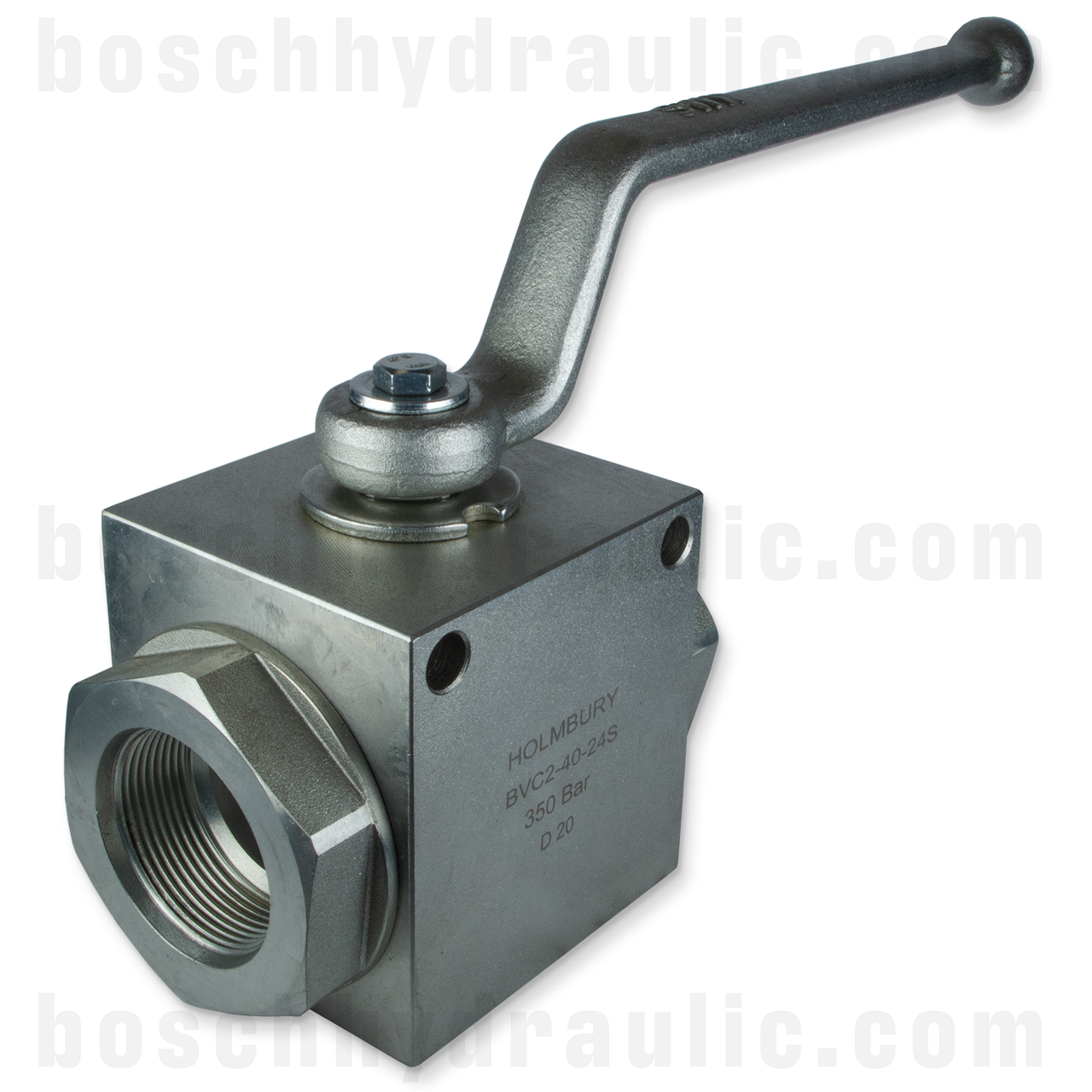 BALL VALVE; 2 WAY, 1-1/2" ORB 5075 PSI
