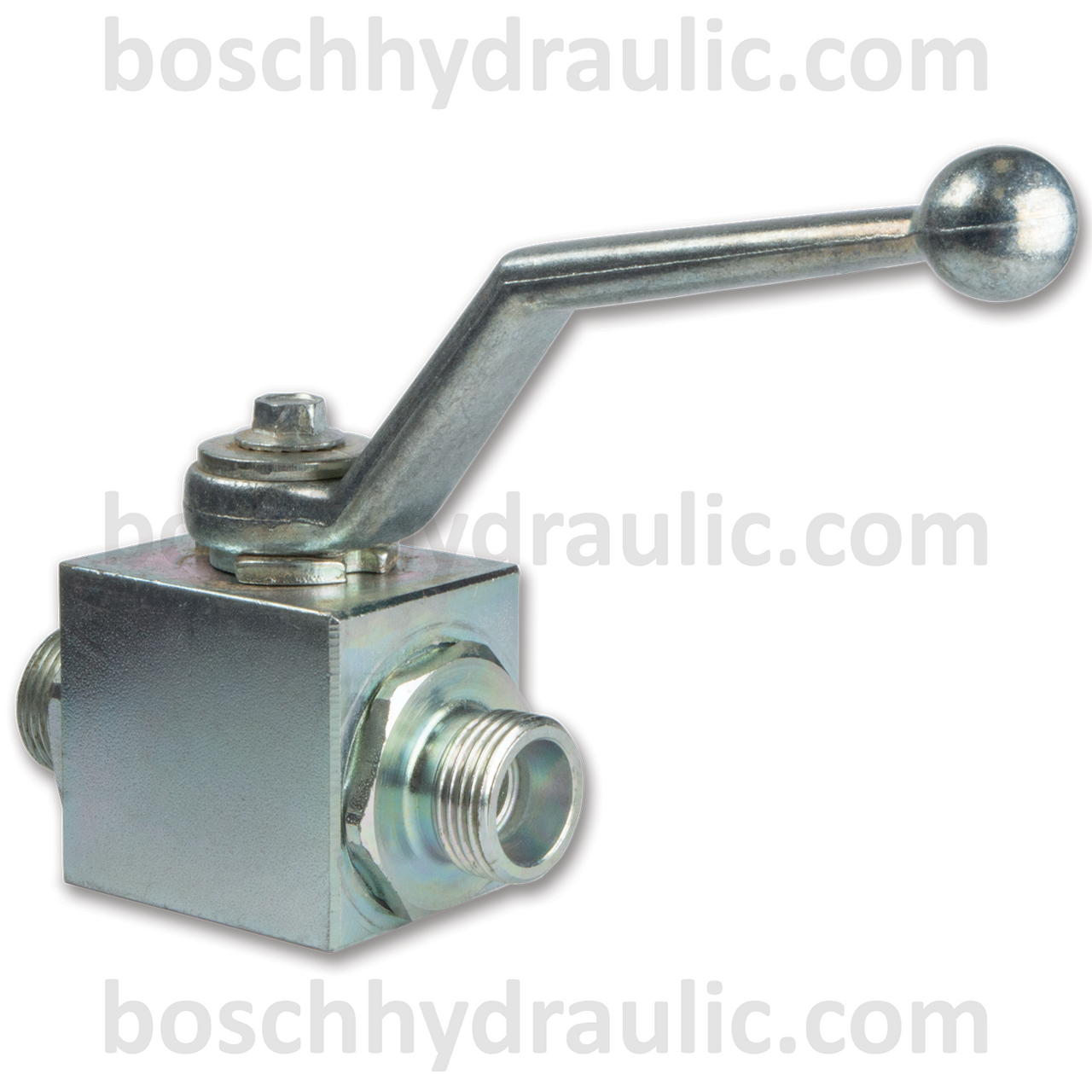 BALL VALVE: 2-WAY, 12S DIN M 7250 PSI