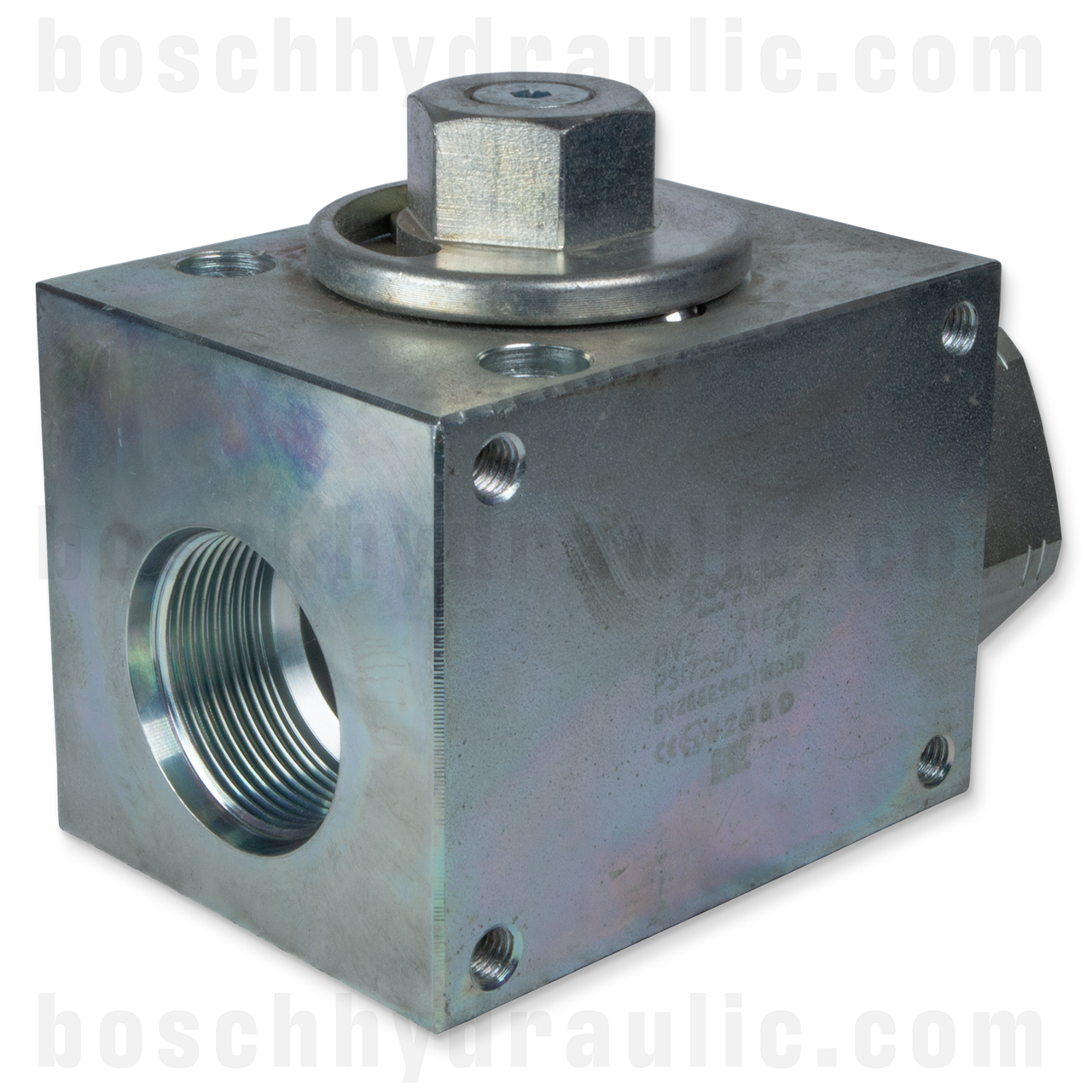 BALL VALVE; 2 WAY, EXCAVATOR 1-1/4 ORB-5075 PSI