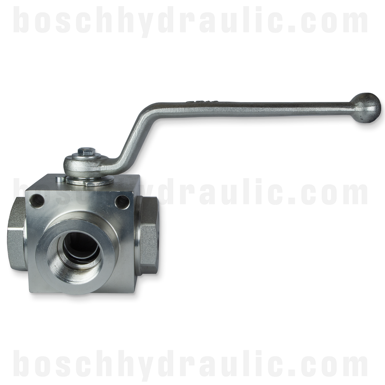 BALL VALVE 3 WAY 1-1/4" NPT 5075 PSI