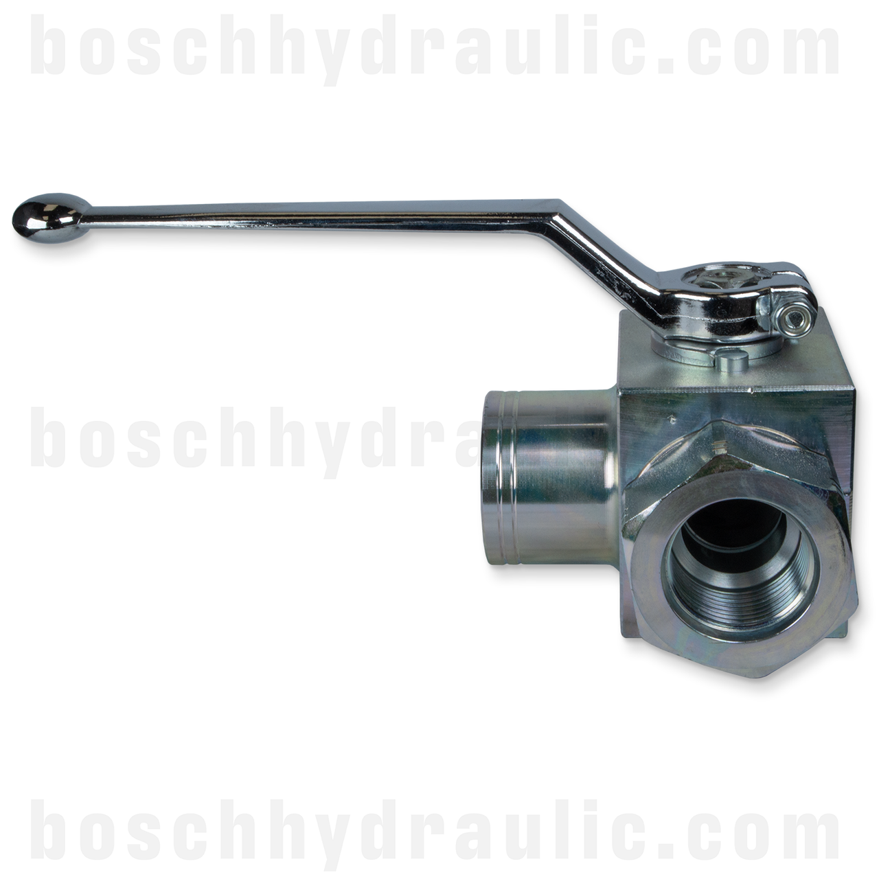 BALL VALVE; 3-WAY, 1 ORB-7250 PSI