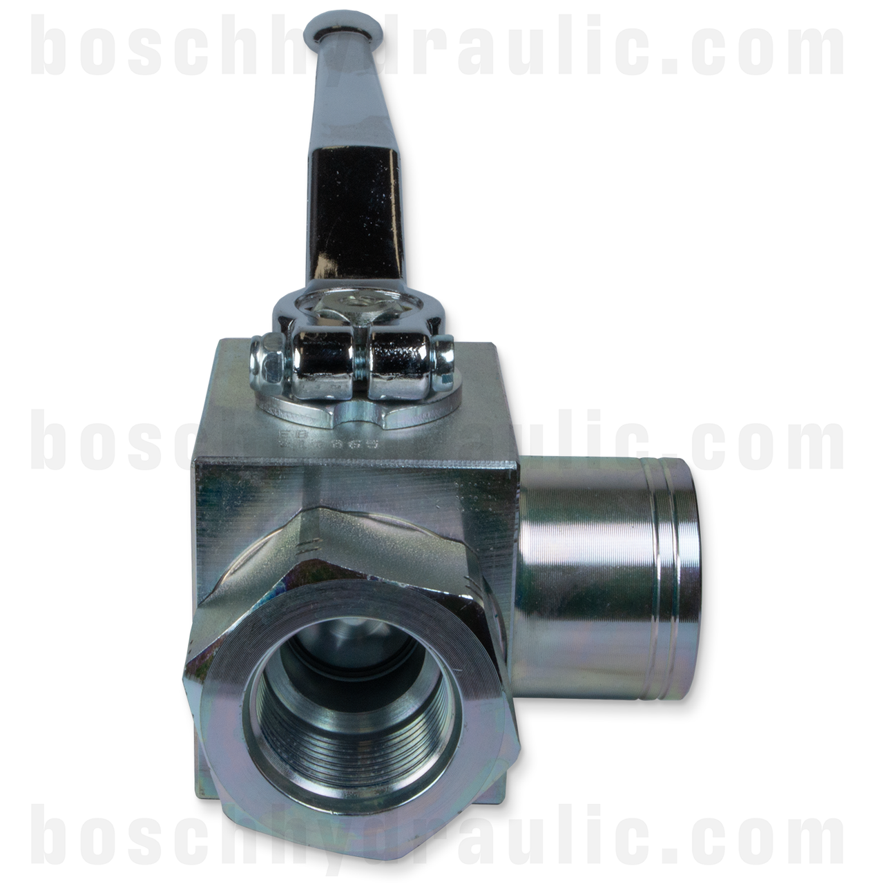 BALL VALVE; 3-WAY, 1 ORB-7250 PSI