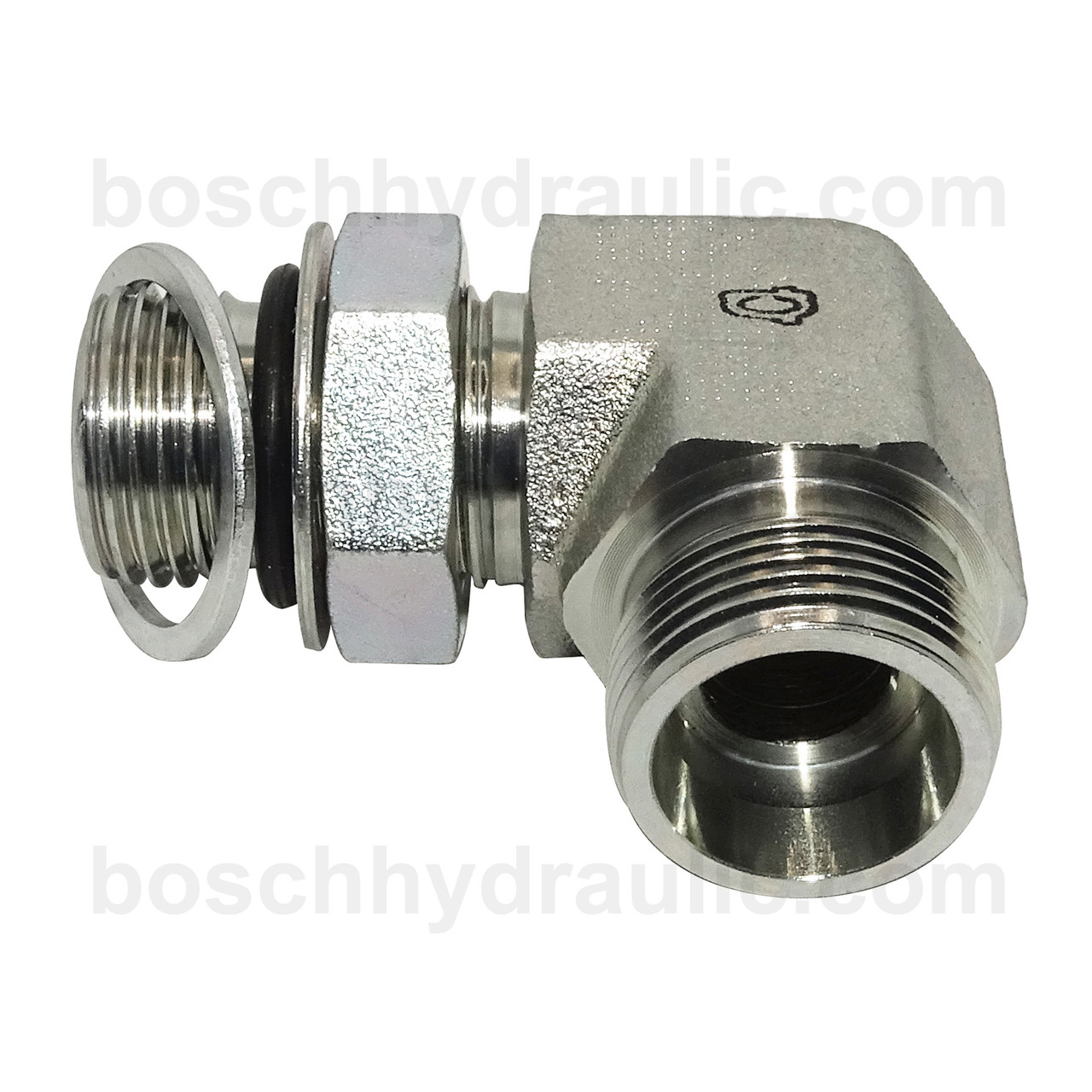 SS MBSPP ADJ -04 X DIN 08S; 90° ELBOW