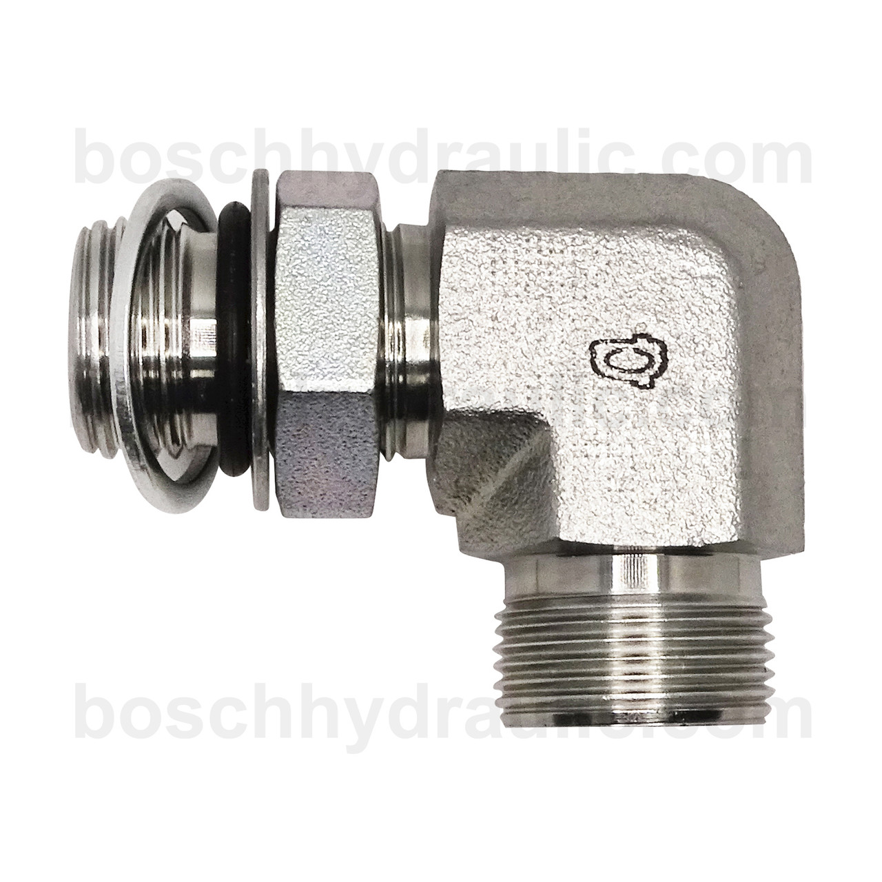 SS MBSPP ADJ -08 X DIN 16S; 90° ELBOW