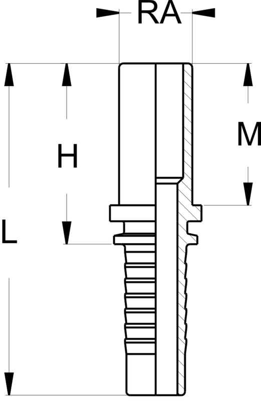 X SERIES: Hose -05 X STANDPIPE 12 MM