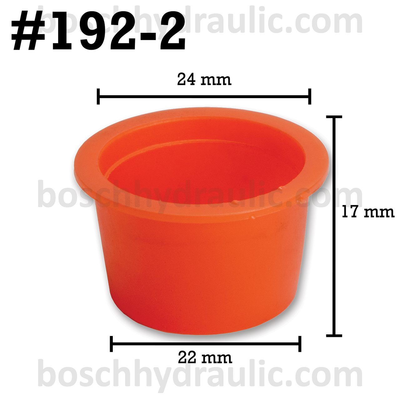 IND REF 192-2 TAPERED PLASTIC PLUG