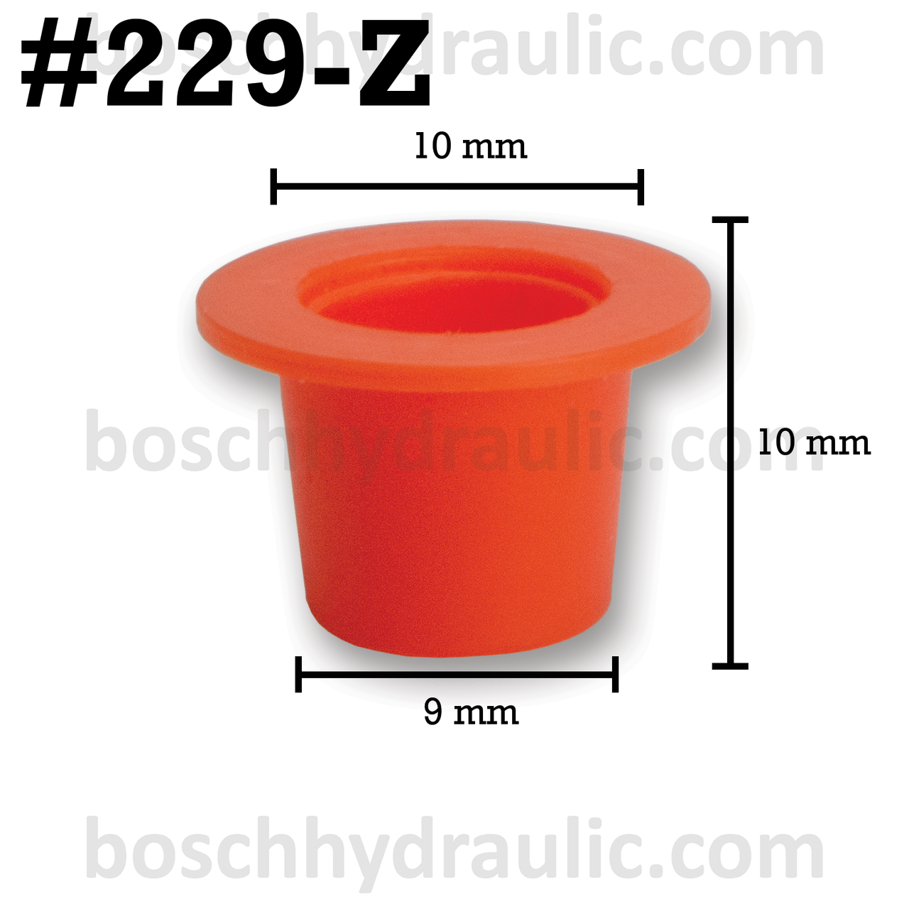 IND REF 229-Z PLASTIC TAPERED PLUG