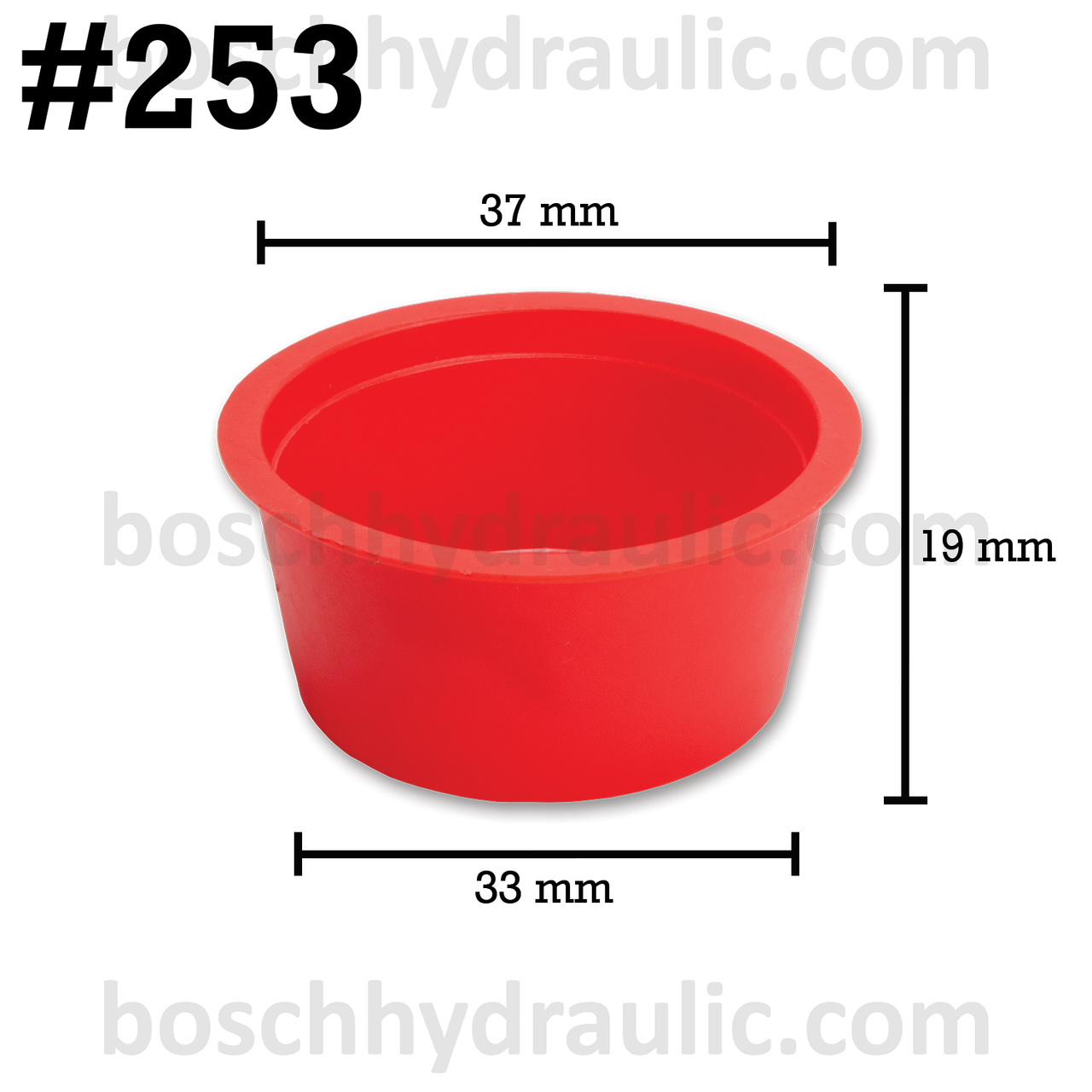 IND REF 253 TAPERED PLASTIC PLUG