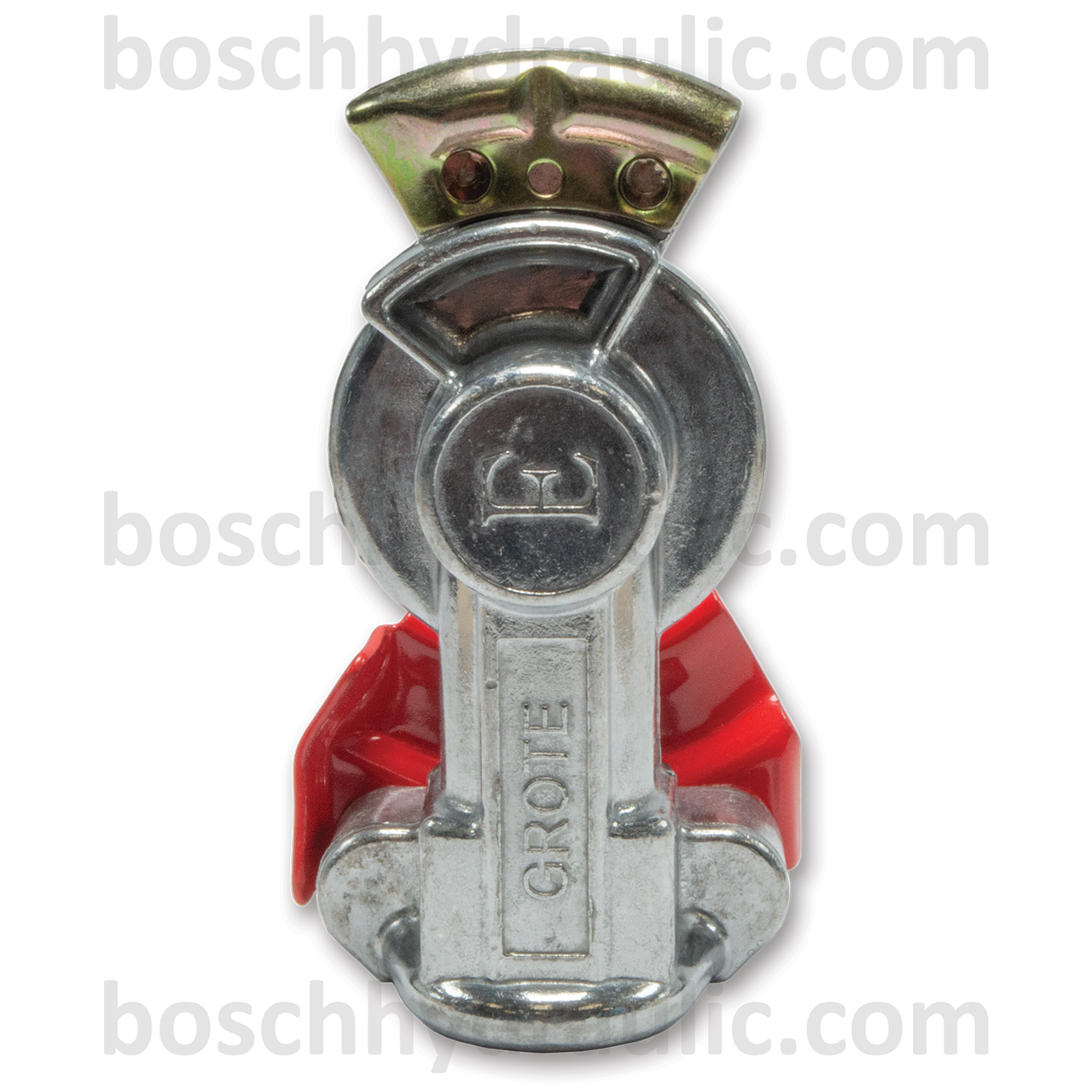 AIR BRAKE GLADHAND-RED-EMERGENCY