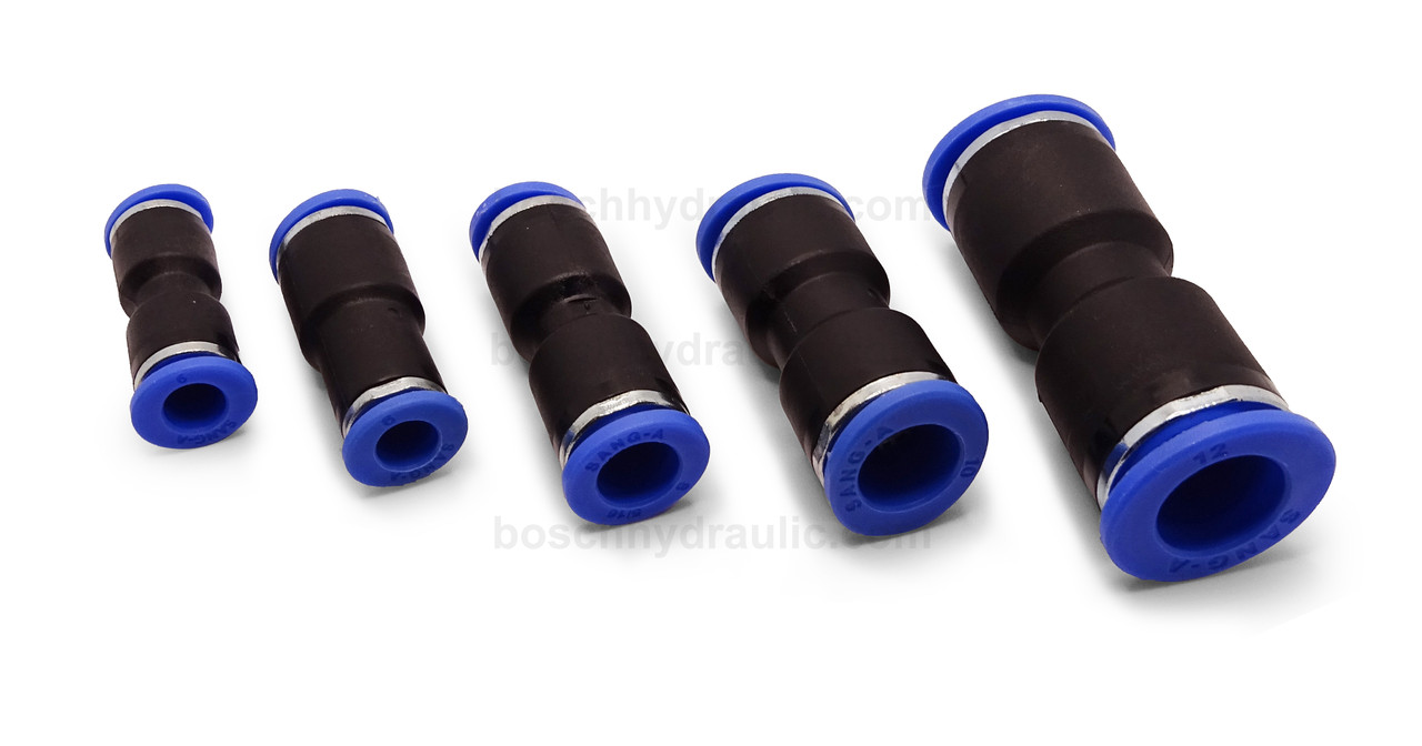 8MM METRIC TUBE CONNECTOR UNION