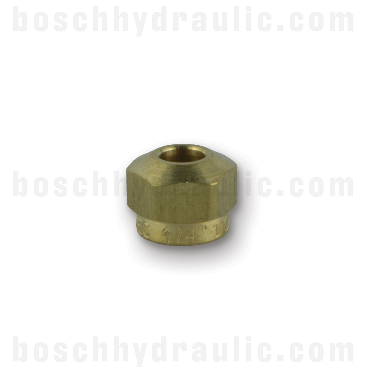 -04 TUBE OD DOT COMPRESSION NUT BRASS