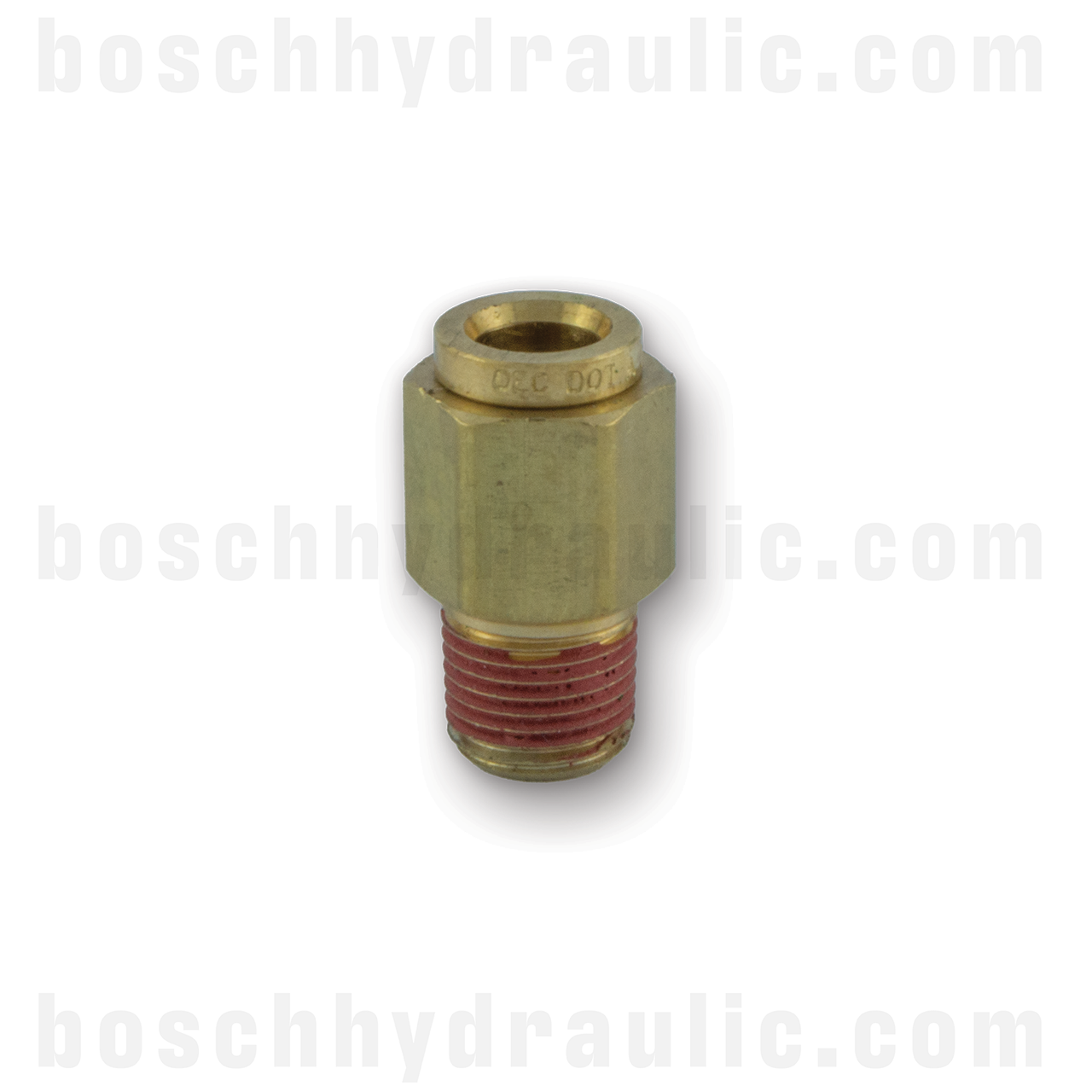 DOT PUSH-IN -06 NPT M X -08 TUBE BRASS