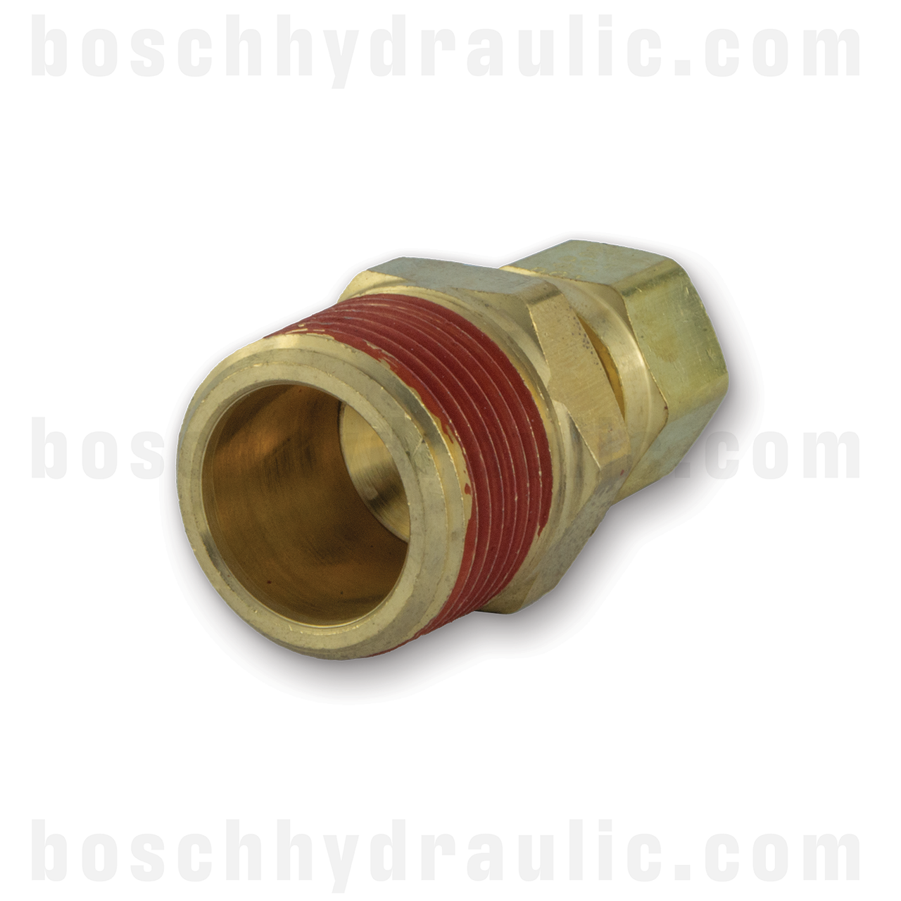 DOT PUSH-IN -08 NPT M X -10 TUBE BRASS