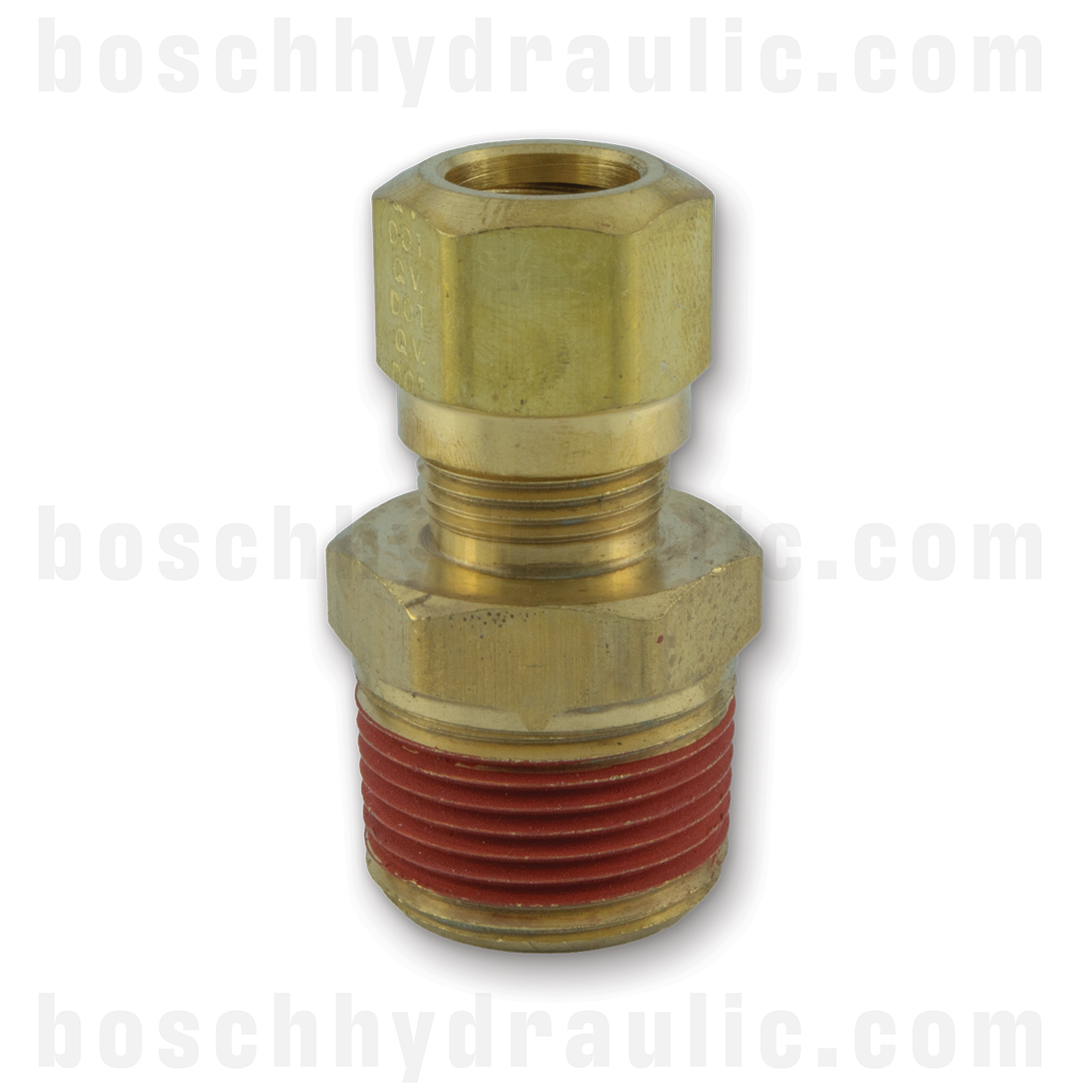 DOT PUSH-IN -08 NPT M X -10 TUBE BRASS