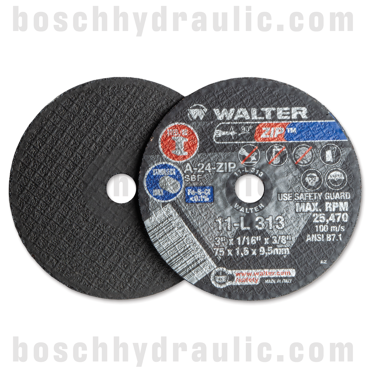3 X 1/16 X 3/8 WALTER ZIP DISC T1
