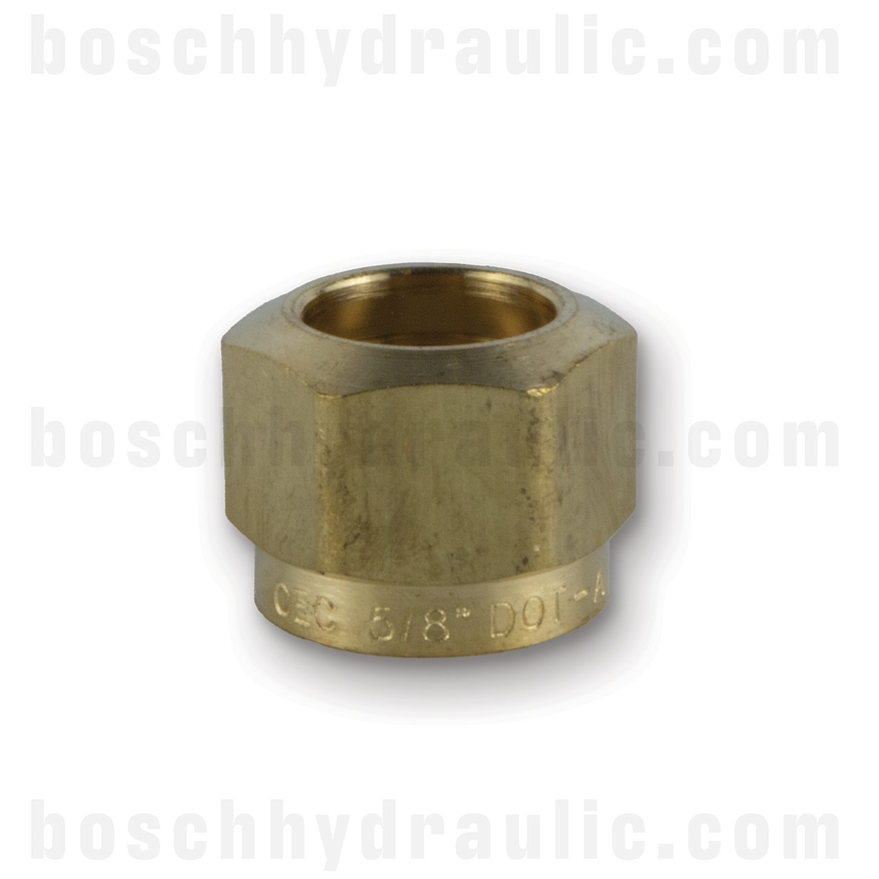 -10 TUBE OD DOT COMPRESSION NUT BRASS