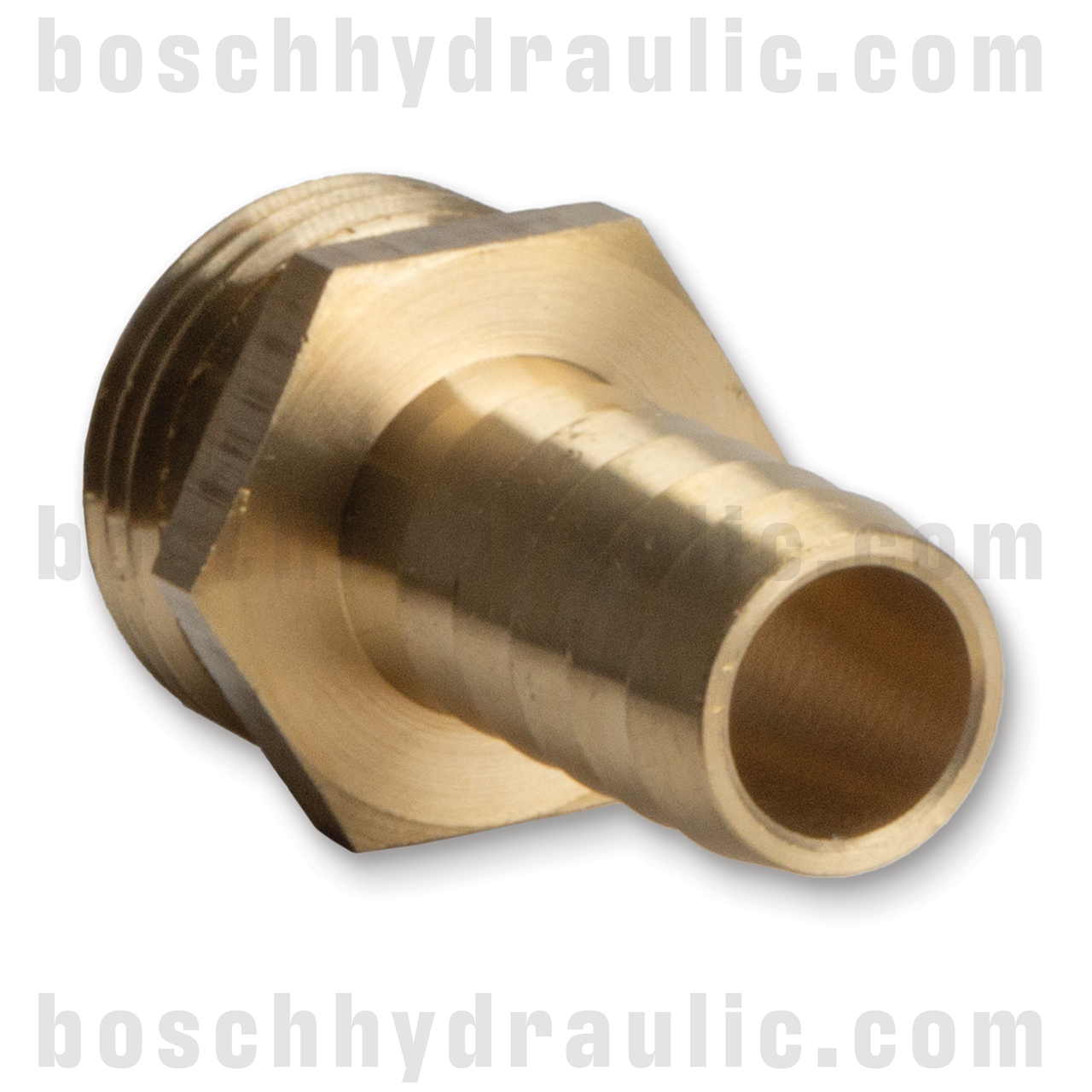 MALE GARDEN HOSE X HOSE -08, BRASS