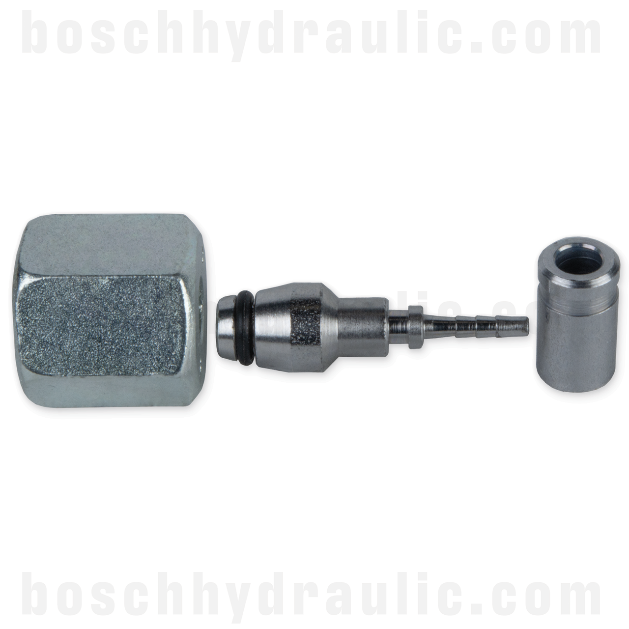 08S DIN FEMALE SWIVEL X PRESSURE TEST HOSE END