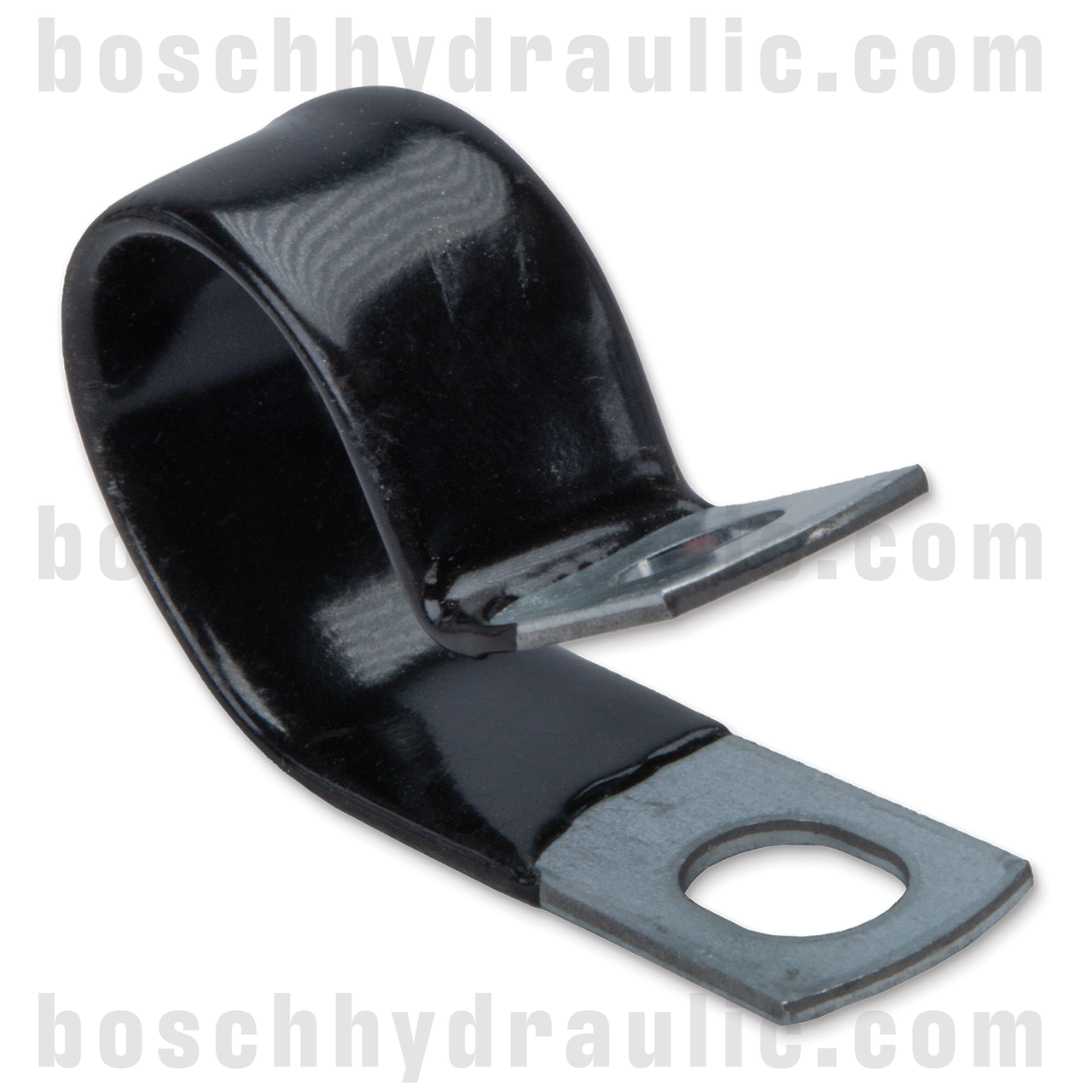 SUPPORT CLAMP 3/4 ID VINYL COAT 1/4 HOLE