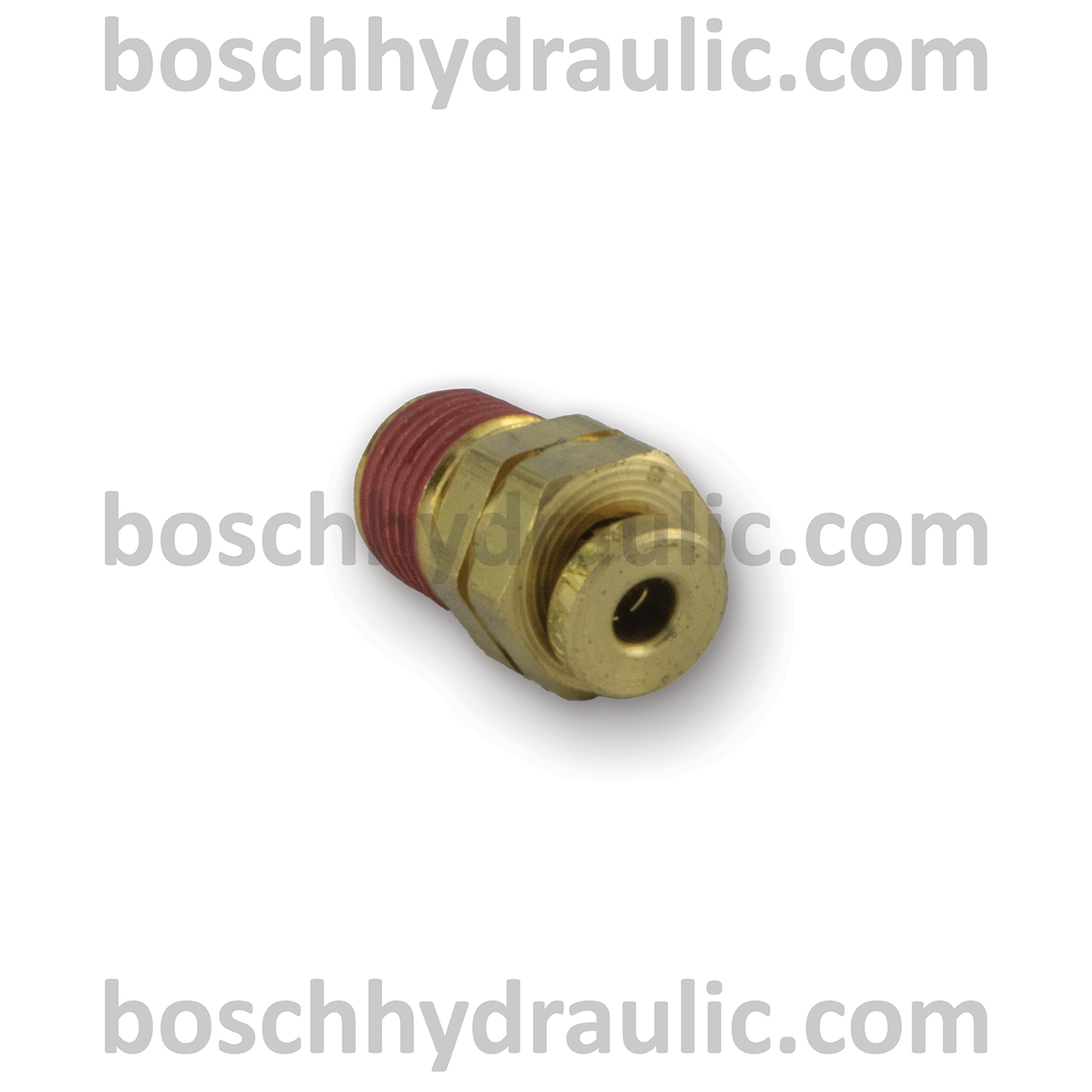 -02 NPT M X -02 TUBE PUSH IN - BRASS