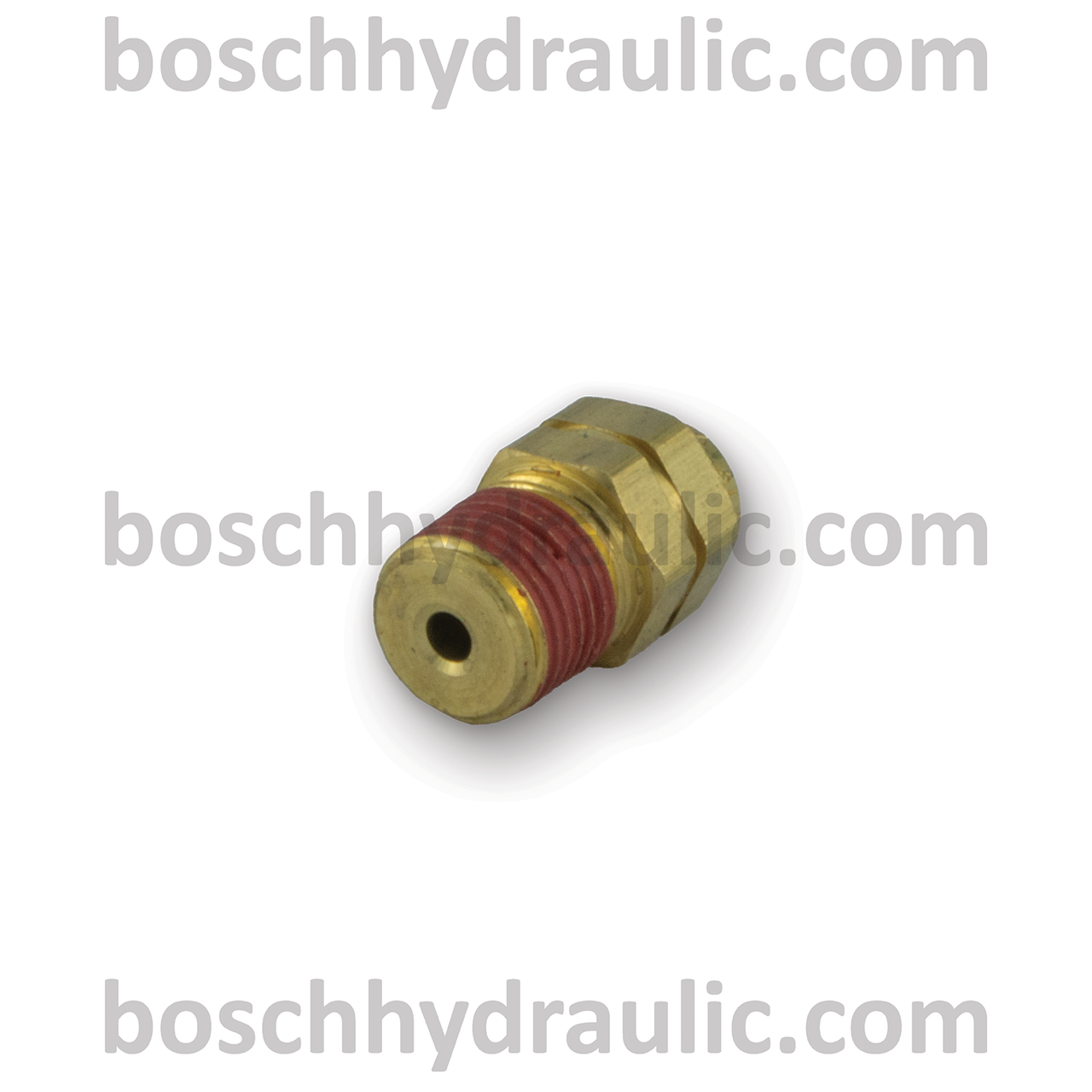 -02 NPT M X -02 TUBE PUSH IN - BRASS
