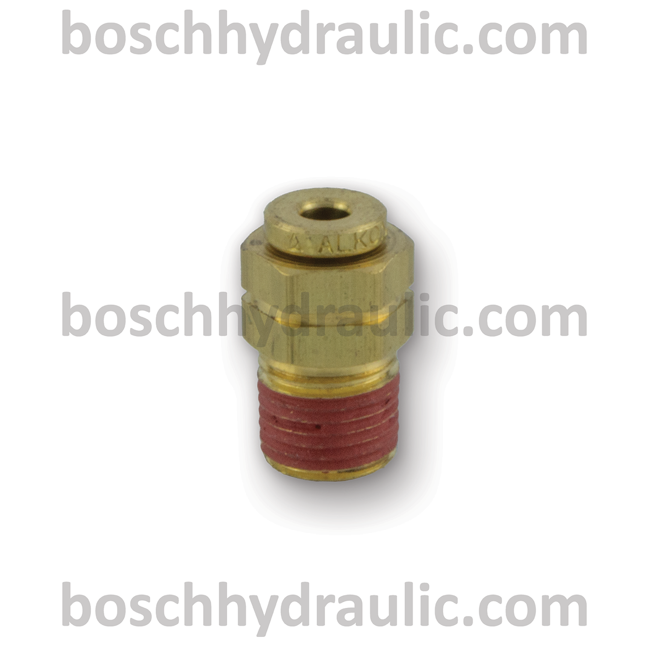-02 NPT M X -02 TUBE PUSH IN - BRASS