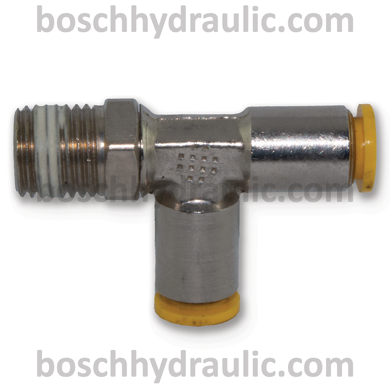 DOT PUSH-IN RUN TEE -04 NPT M X -04 TUBE