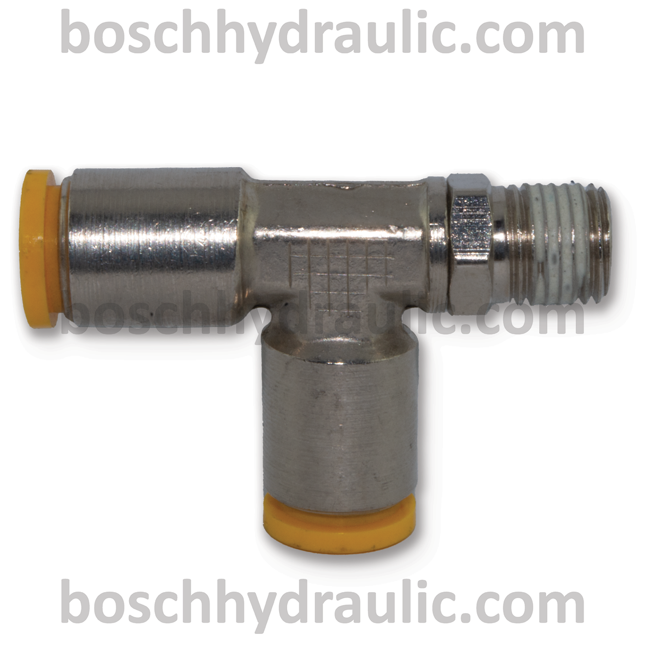 DOT PUSH-IN RUN TEE -04 NPT M X -06 TUBE