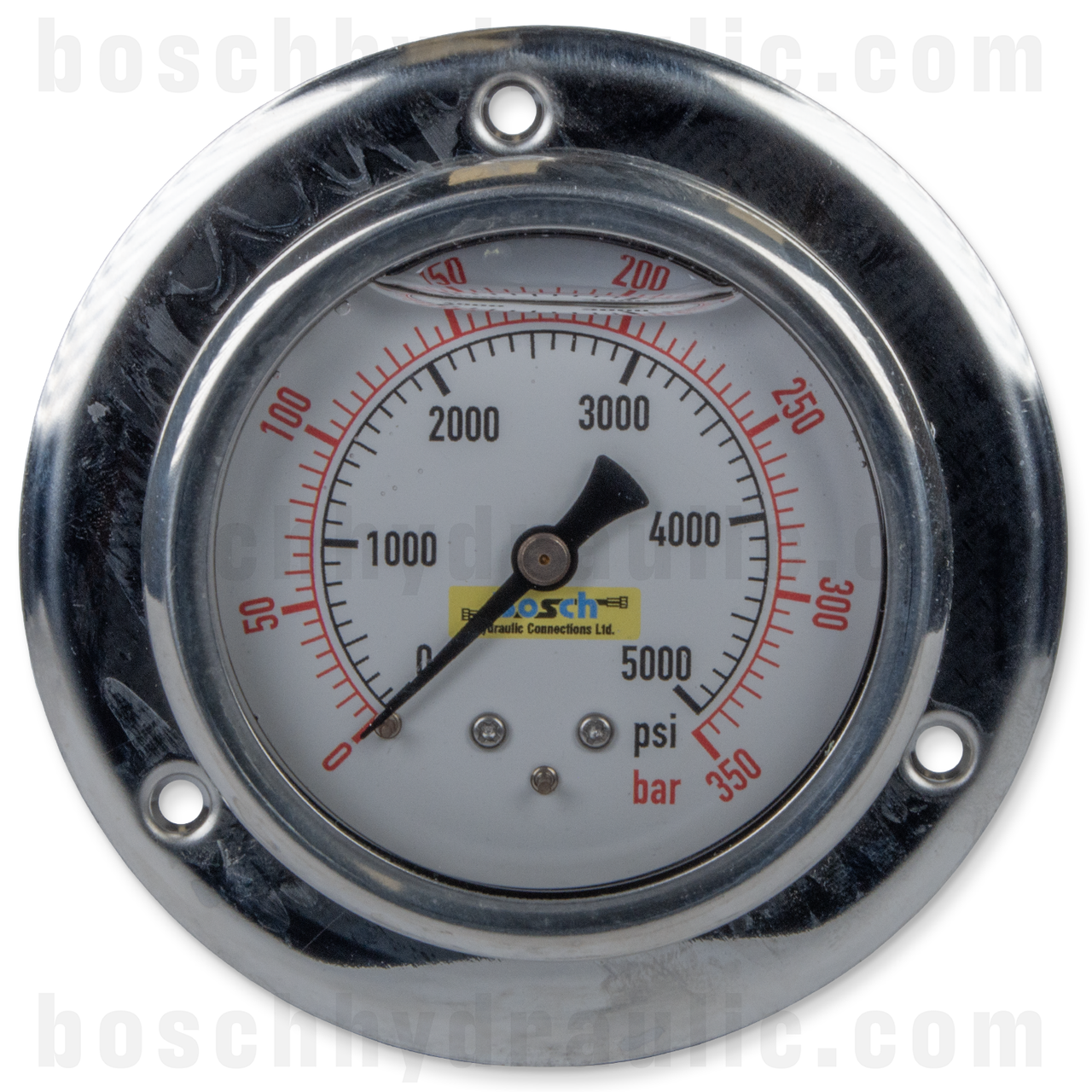 2.5" GAUGE - 5000 PSI - NPT M -04 BACK