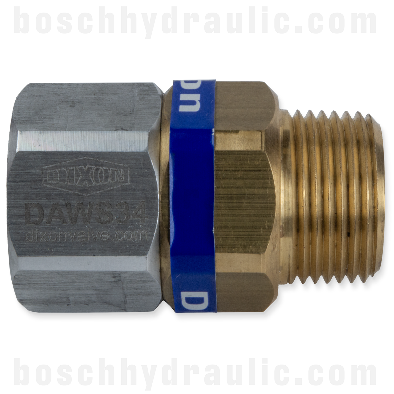 SINGLE PLANE FUEL SWIVEL 3/4" NPT F X 3/4" NPT M
