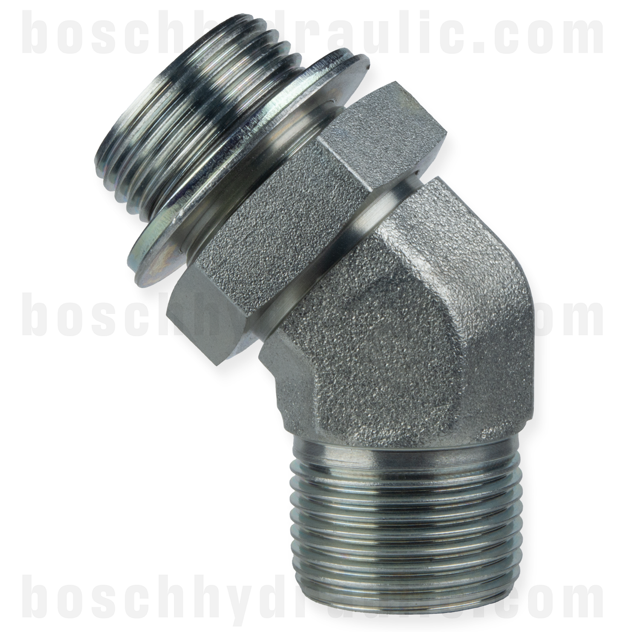 -12 BSPP ADJUSTABLE ORR MALE X -12 BSP MALE 45°