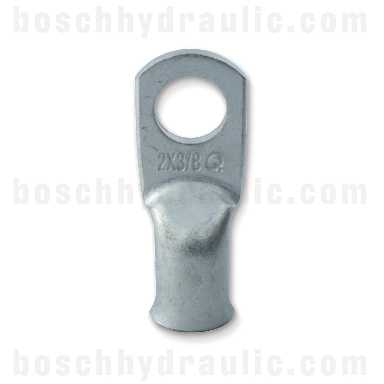 2 AWG 3/8" PLATED TUBULAR LUG PACK OF 10