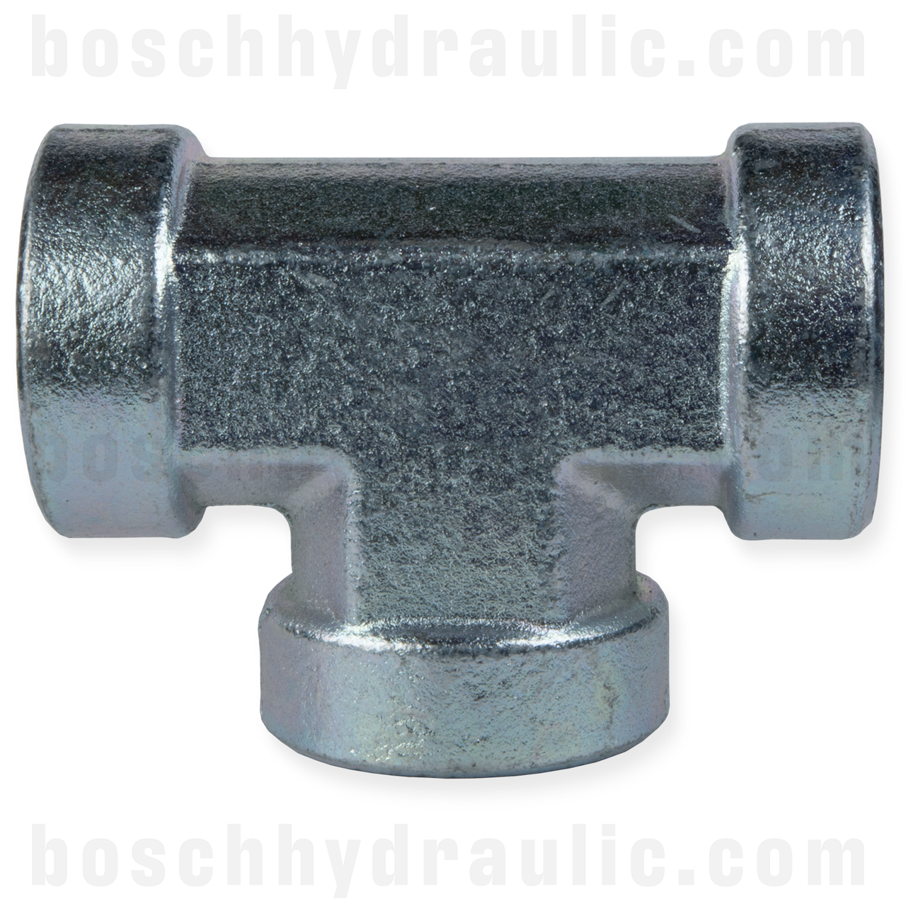 -08 BSPP FEMALE X -08 BSPP FEMALE BRANCH TEE