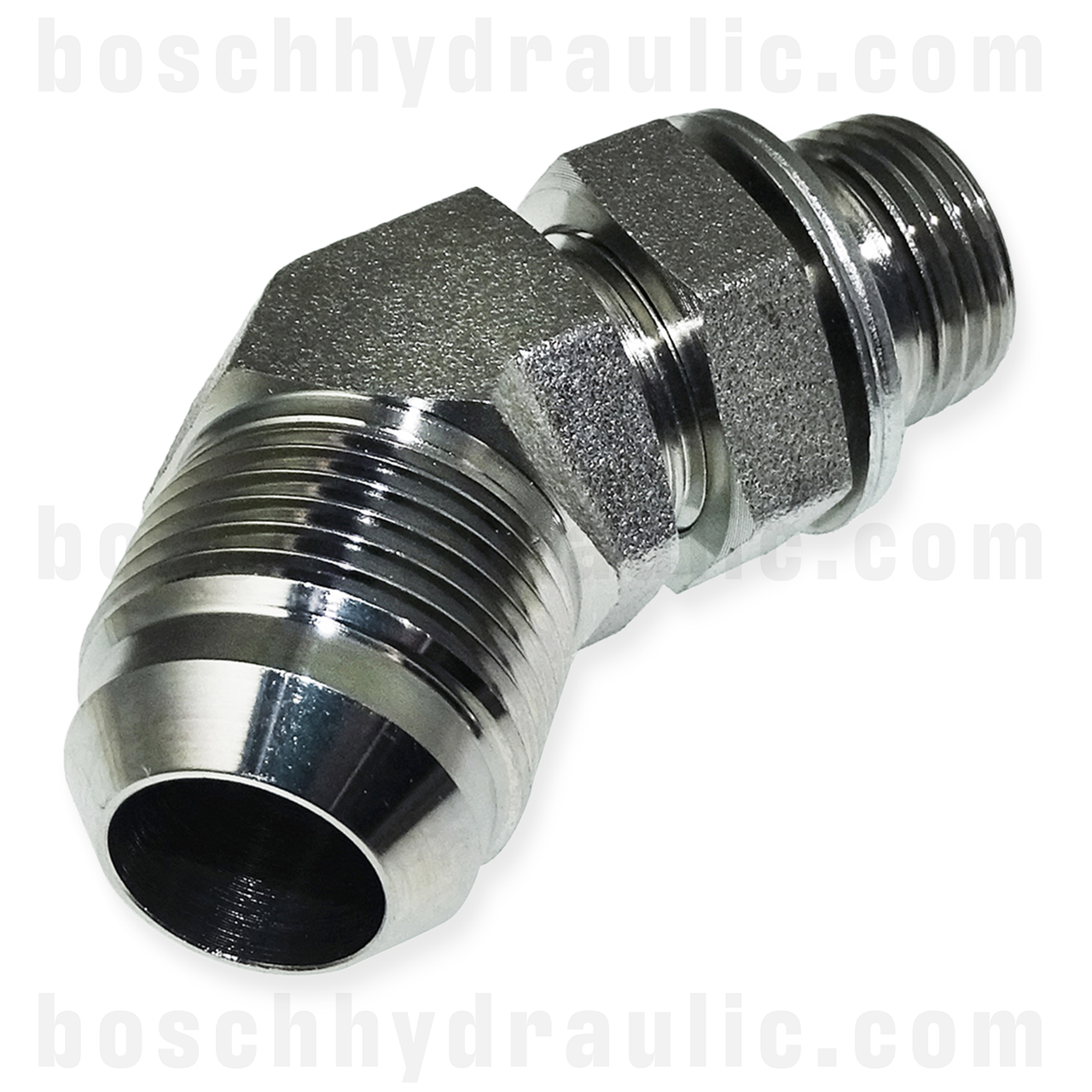 -02 BSPP O-RING ADJUSTABLE MALE X -04 JIC MALE 45°