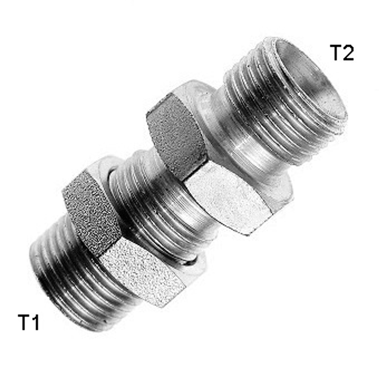BSP BLKD M -16 X BSP M -16 W/NUT