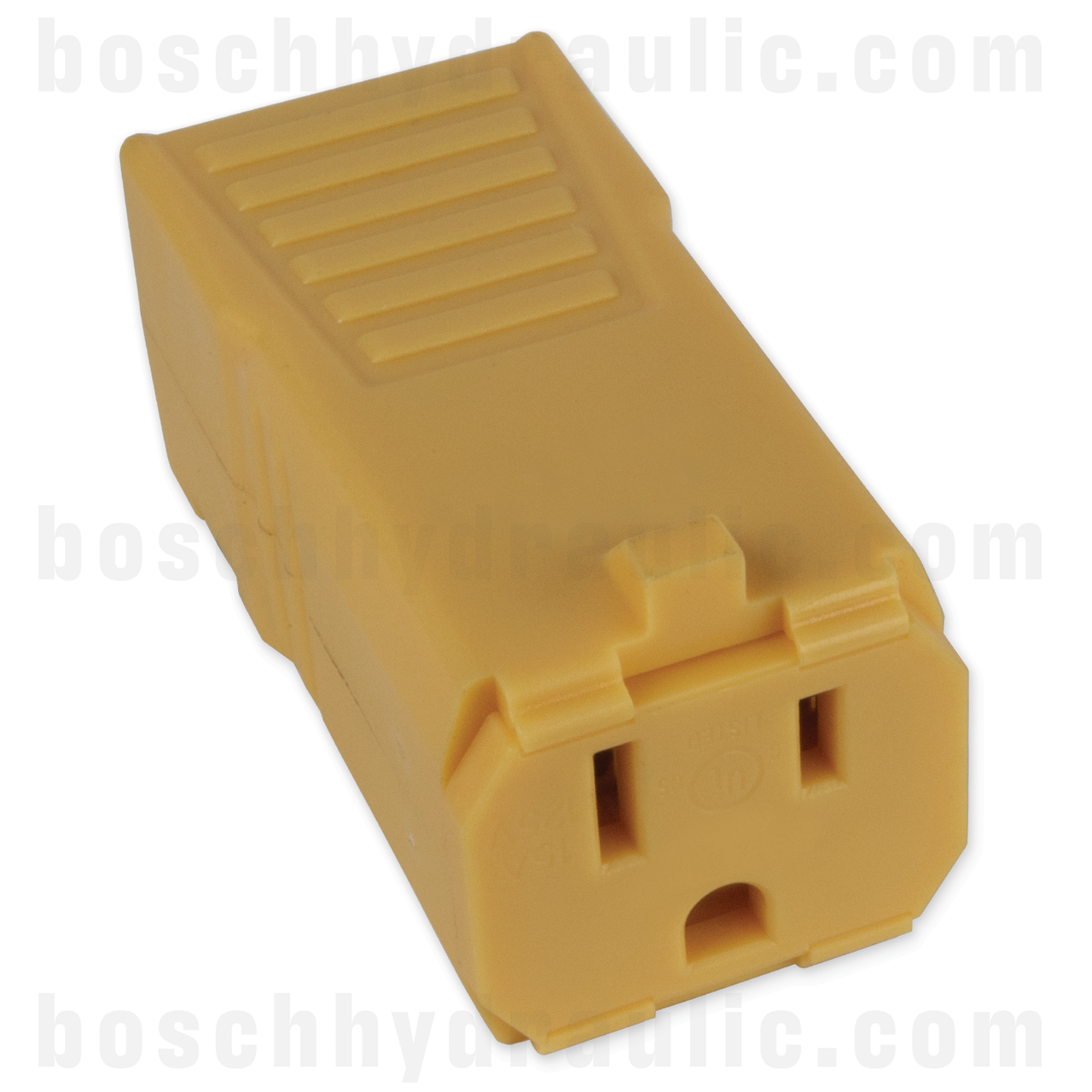FEMALE 15A 125V HIPPO HINGE ELECTRICAL PLUG