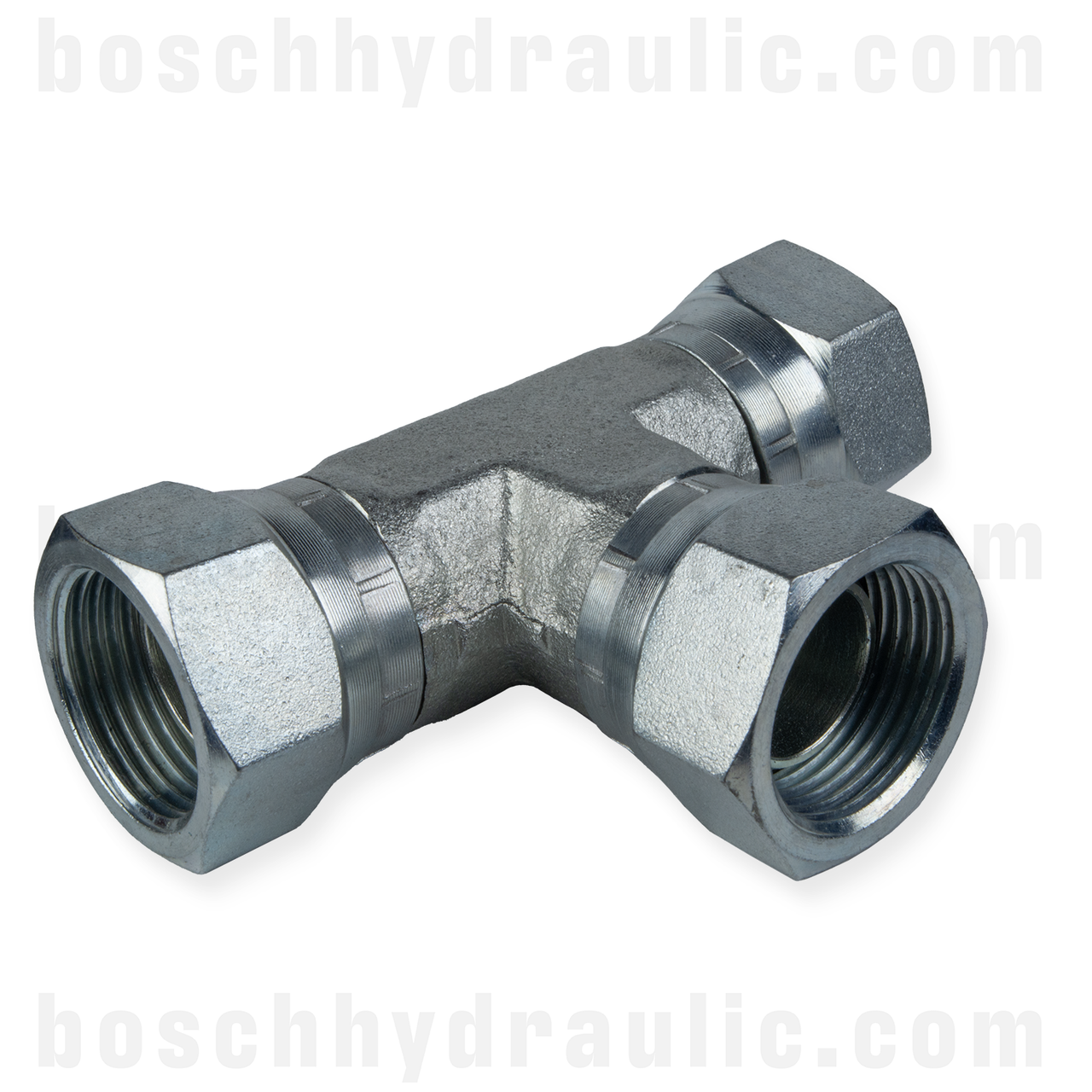 -12 BSPP FEMALE X -12 BSPP FEMALE BRANCH TEE SWIVEL