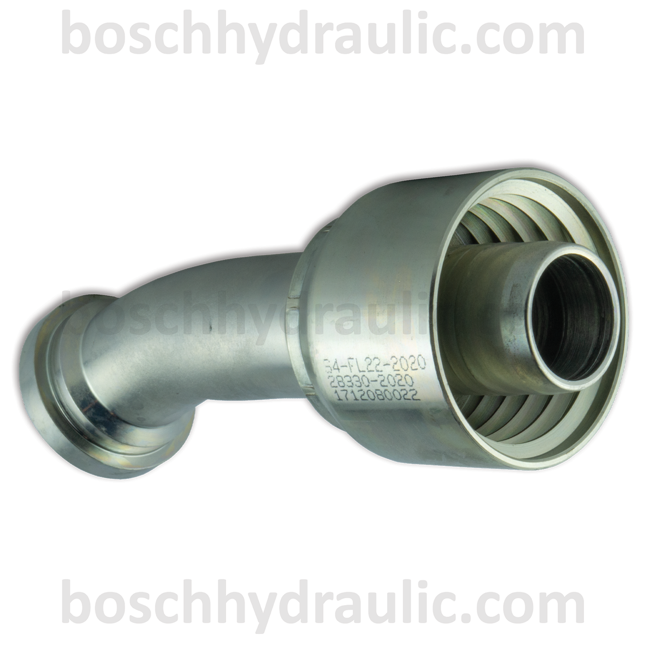 B2 SERIES: Hose -20 X CODE 61 -20; 22° Elbow