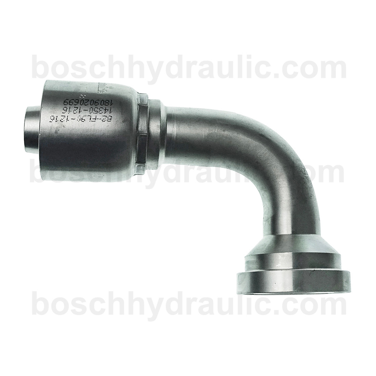 B2 SERIES: Hose -12 X CODE 61 -16; 90° Elbow